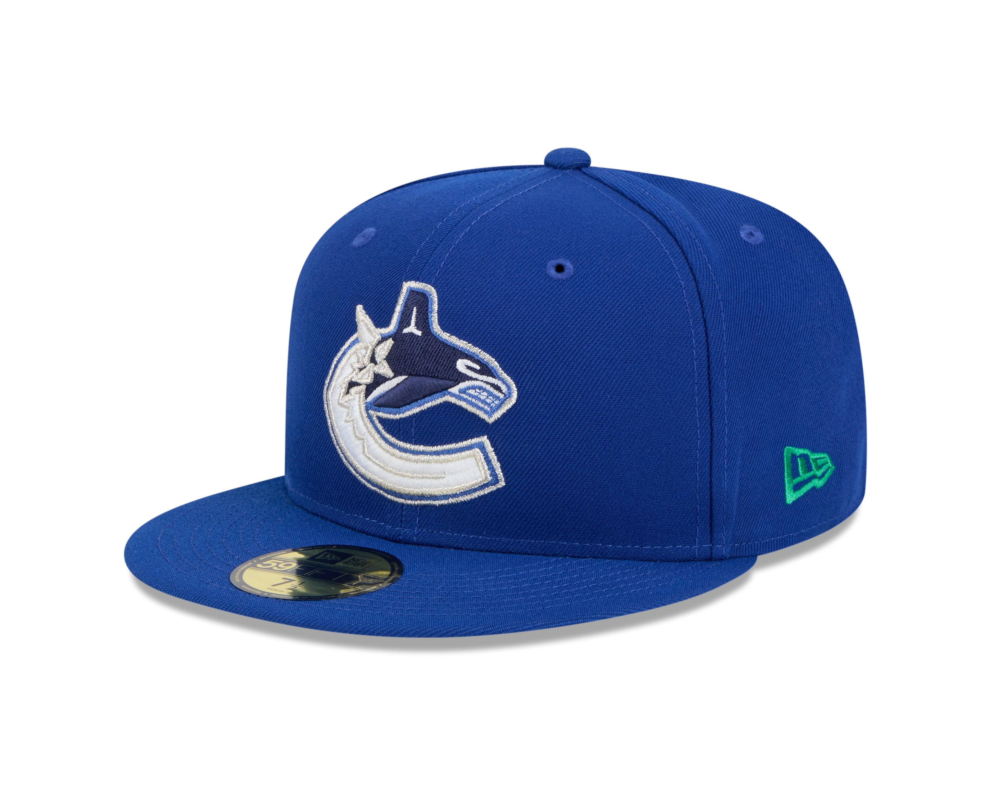 Casquette ajustée 59Fifty Core Royal pour homme des Canucks de Vancouver NHL de New Era