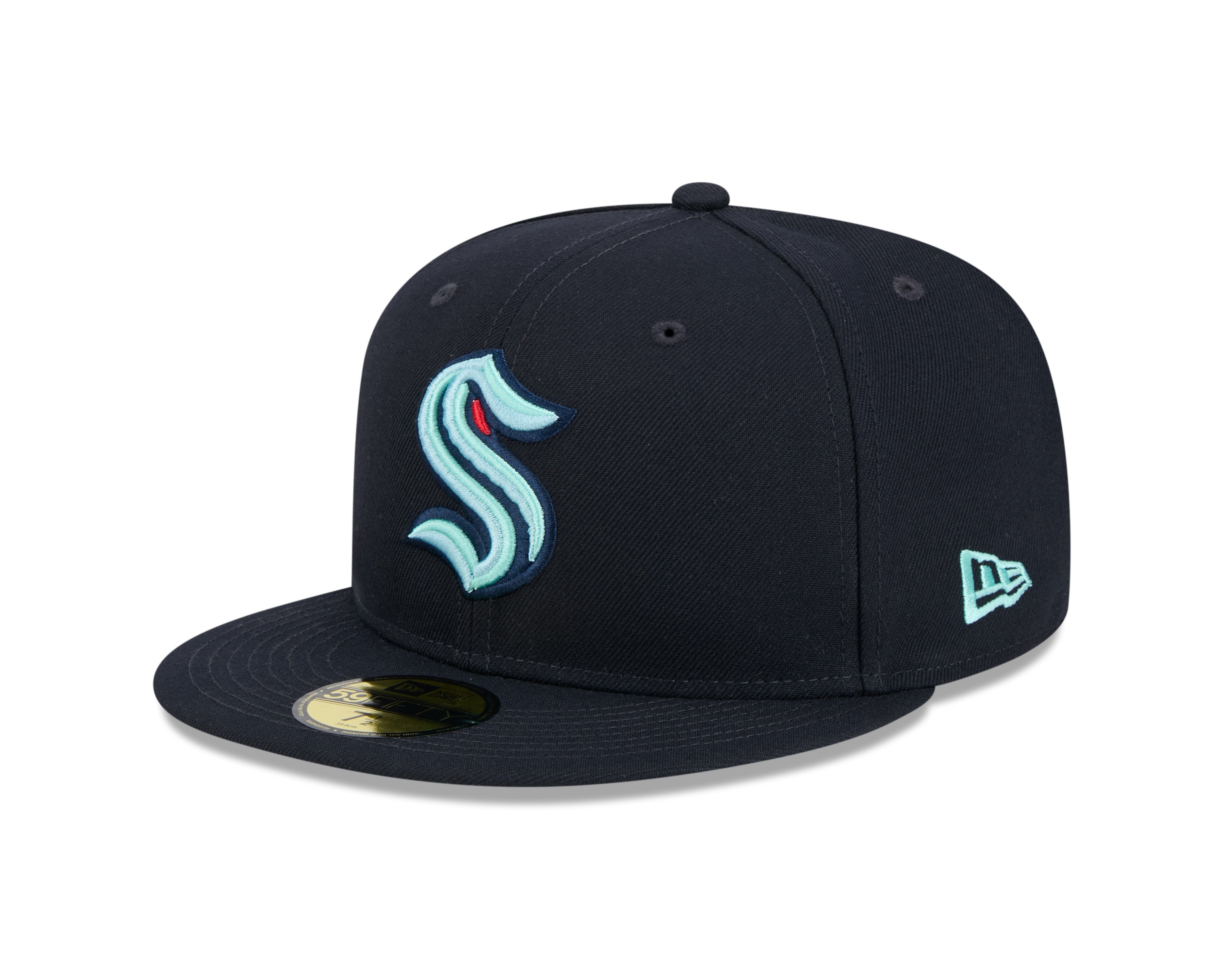 Seattle Kraken NHL New Era Men's Blue 59Fifty Core Fitted Hat