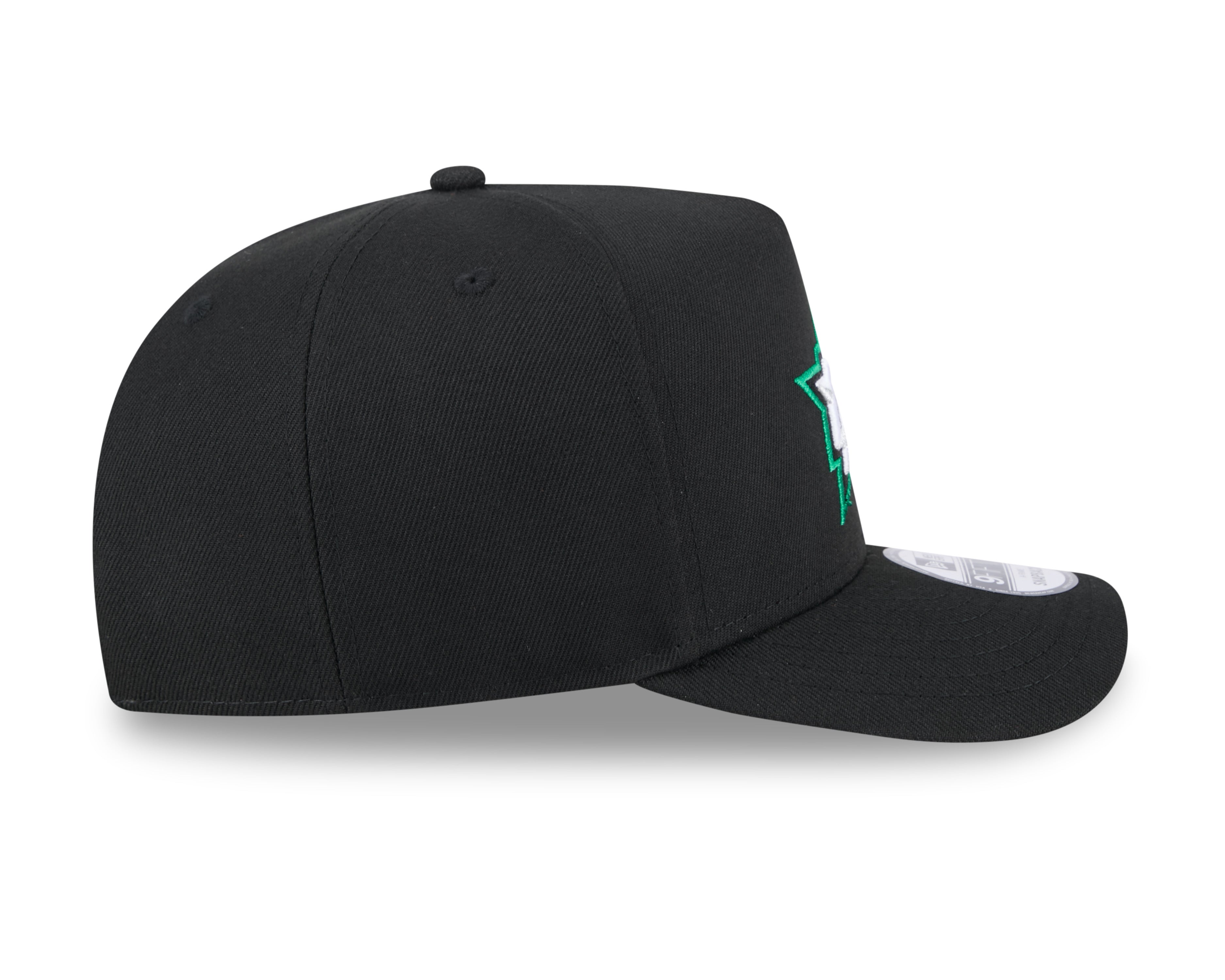 Casquette à visière snapback 9Fifty A-Frame noire pour homme des Dallas Stars de la LNH de New Era