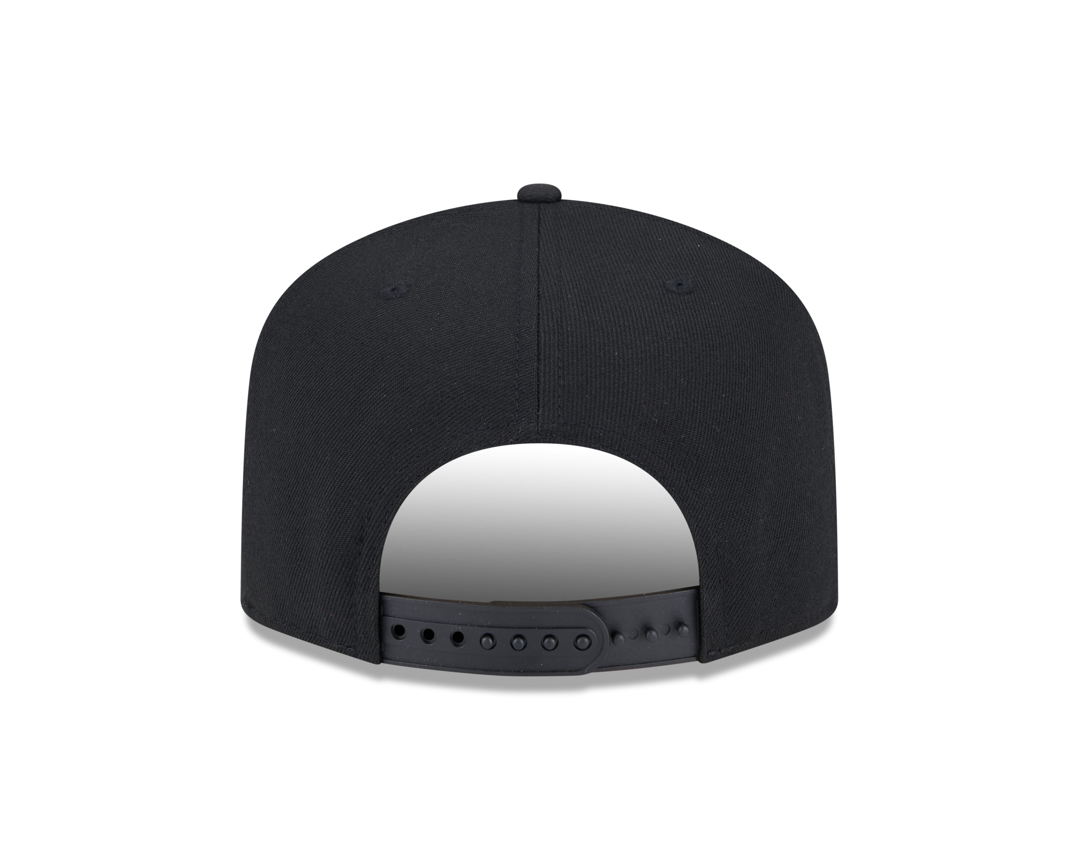 Casquette à visière ajustable 9Fifty A-Frame noire pour homme de la LNH Buffalo Sabres de New Era