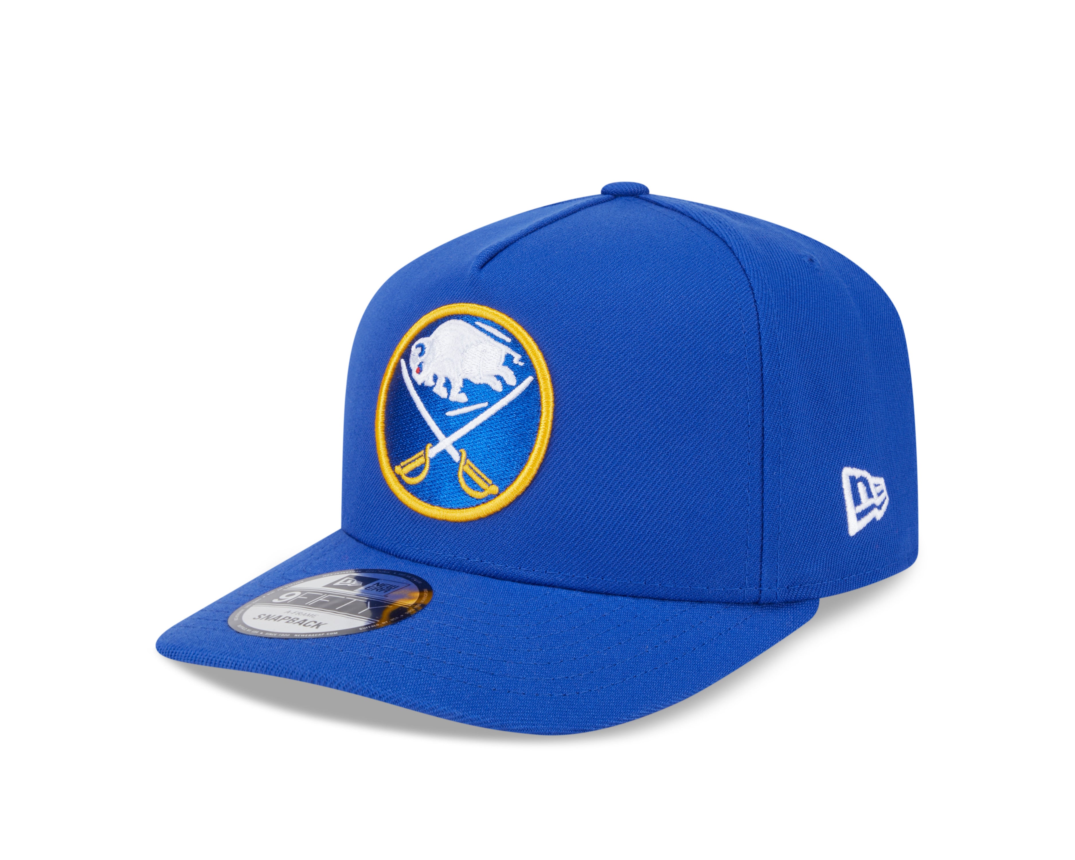 Casquette à visière ajustable A-Frame Royal 9Fifty de la LNH de Buffalo Sabres de New Era pour homme