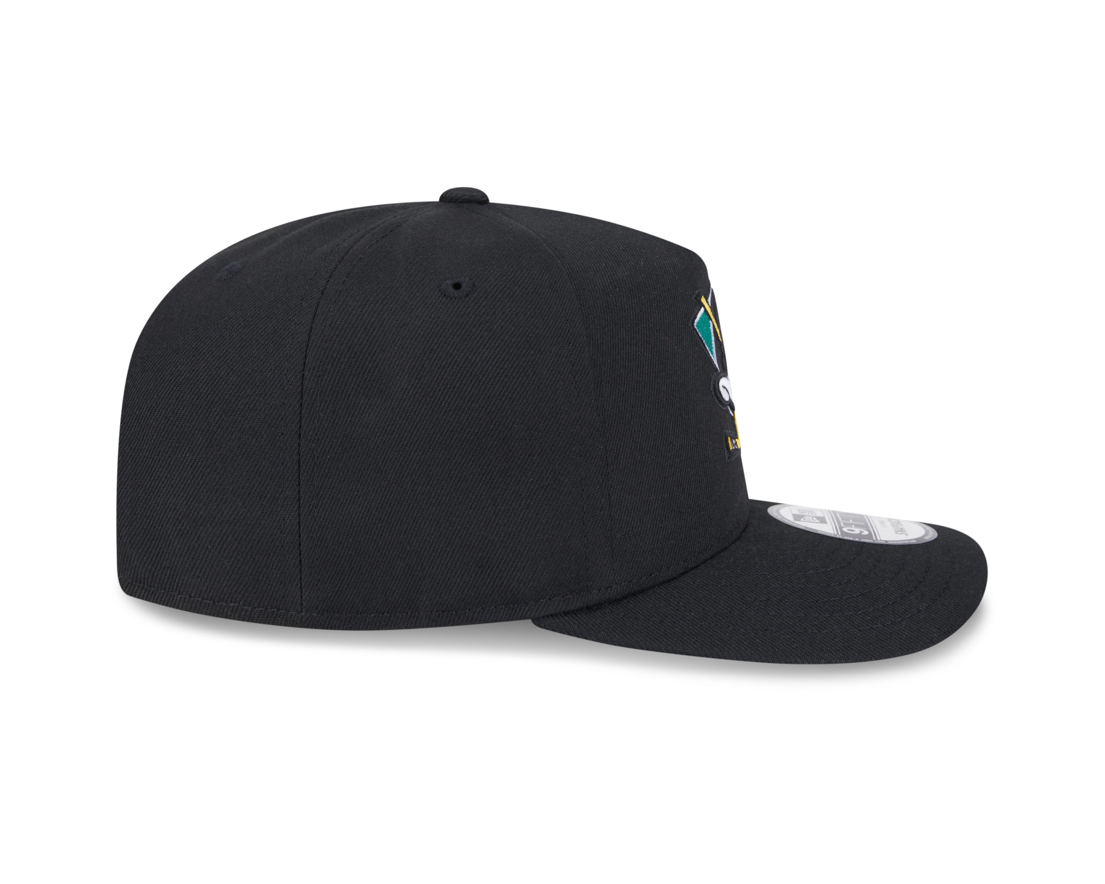 Anaheim Ducks NHL New Era Men's Black 9Fifty A-Frame Snapback