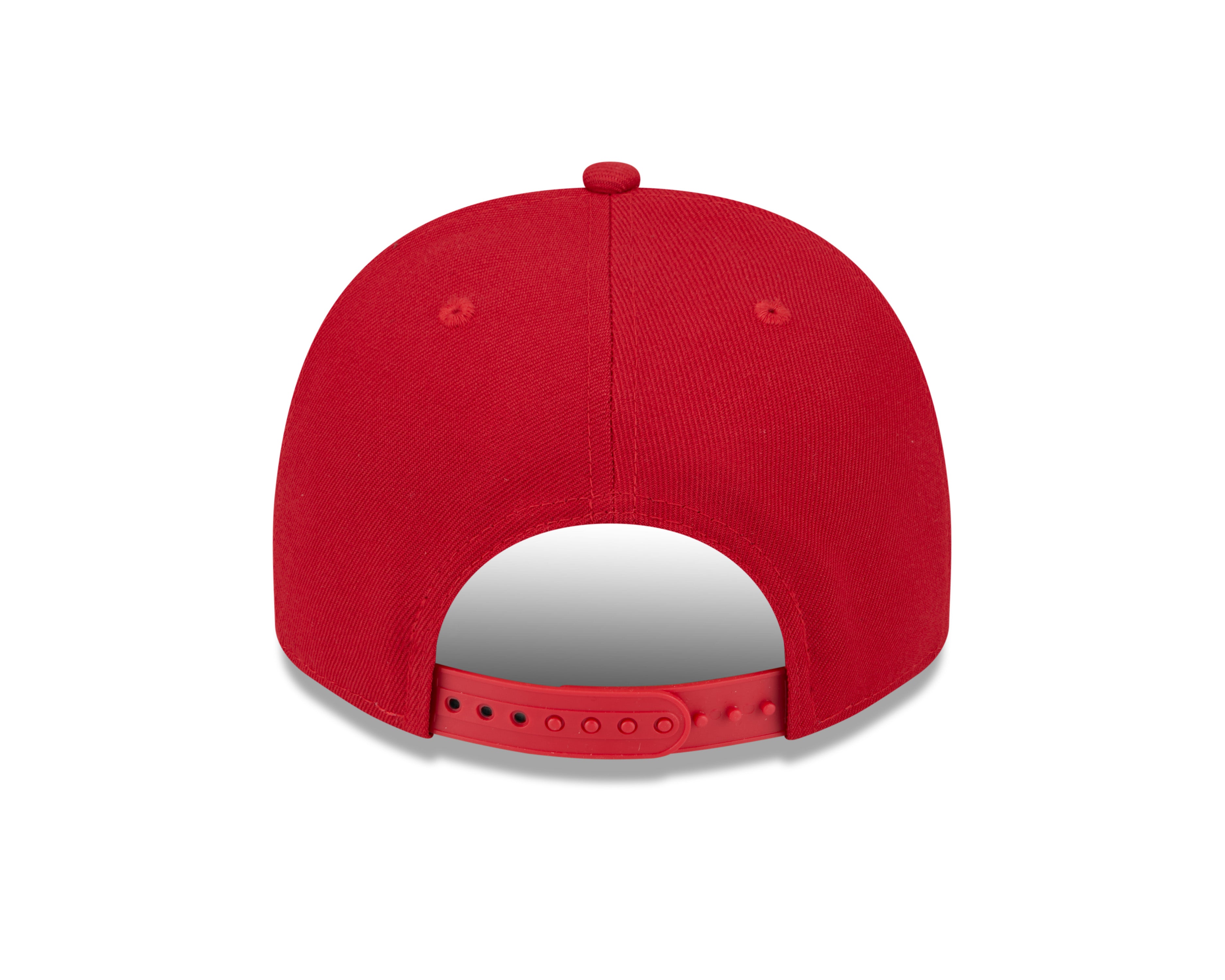 Casquette snapback 9Fifty A-Frame rouge pour homme des Hurricanes de la Caroline de la LNH de New Era