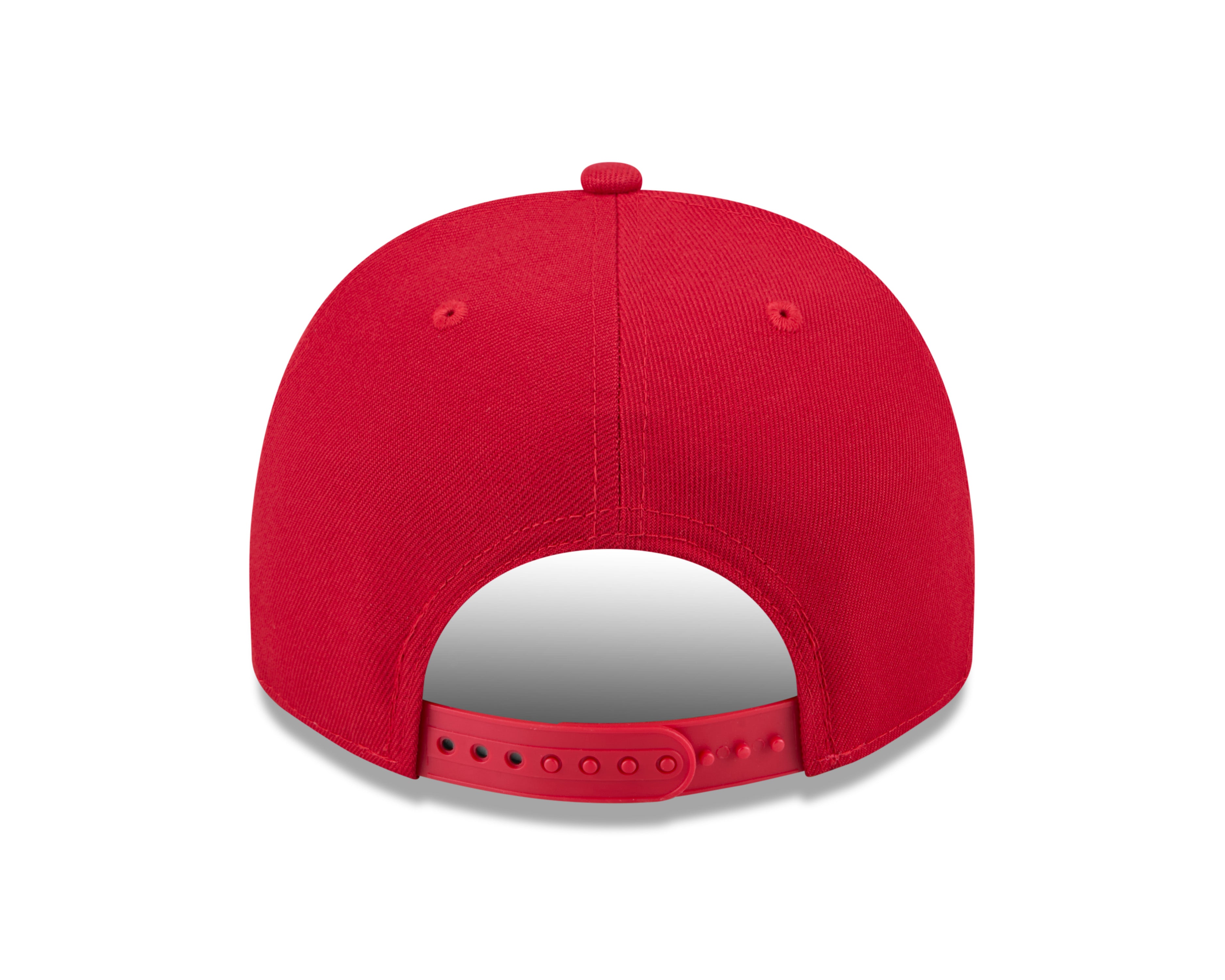 Casquette à visière ajustable 9Fifty A-Frame rouge pour homme des Flames de Calgary de la LNH de New Era