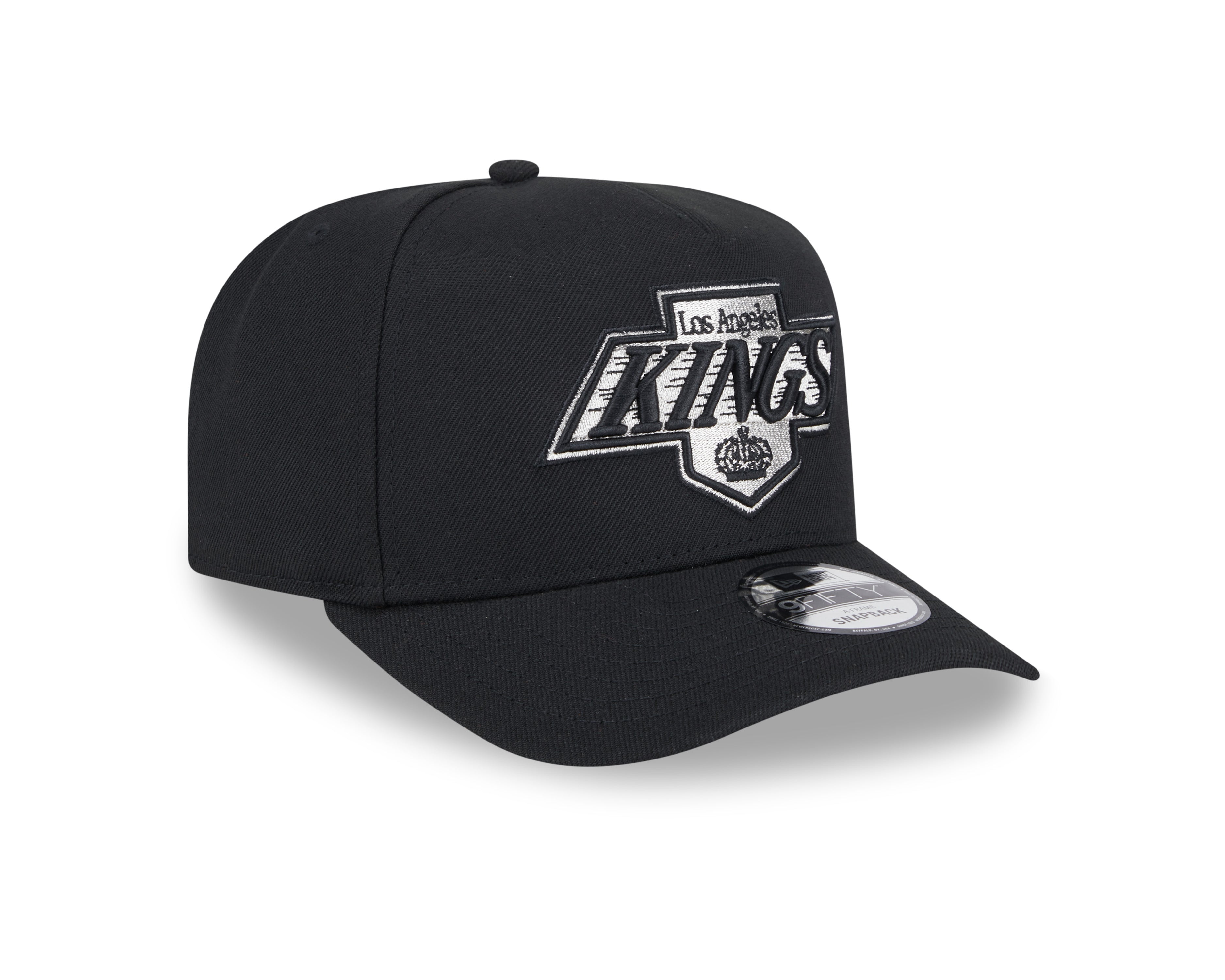 Los Angeles Kings NHL New Era Men's Black 9Fifty A-Frame Snapback