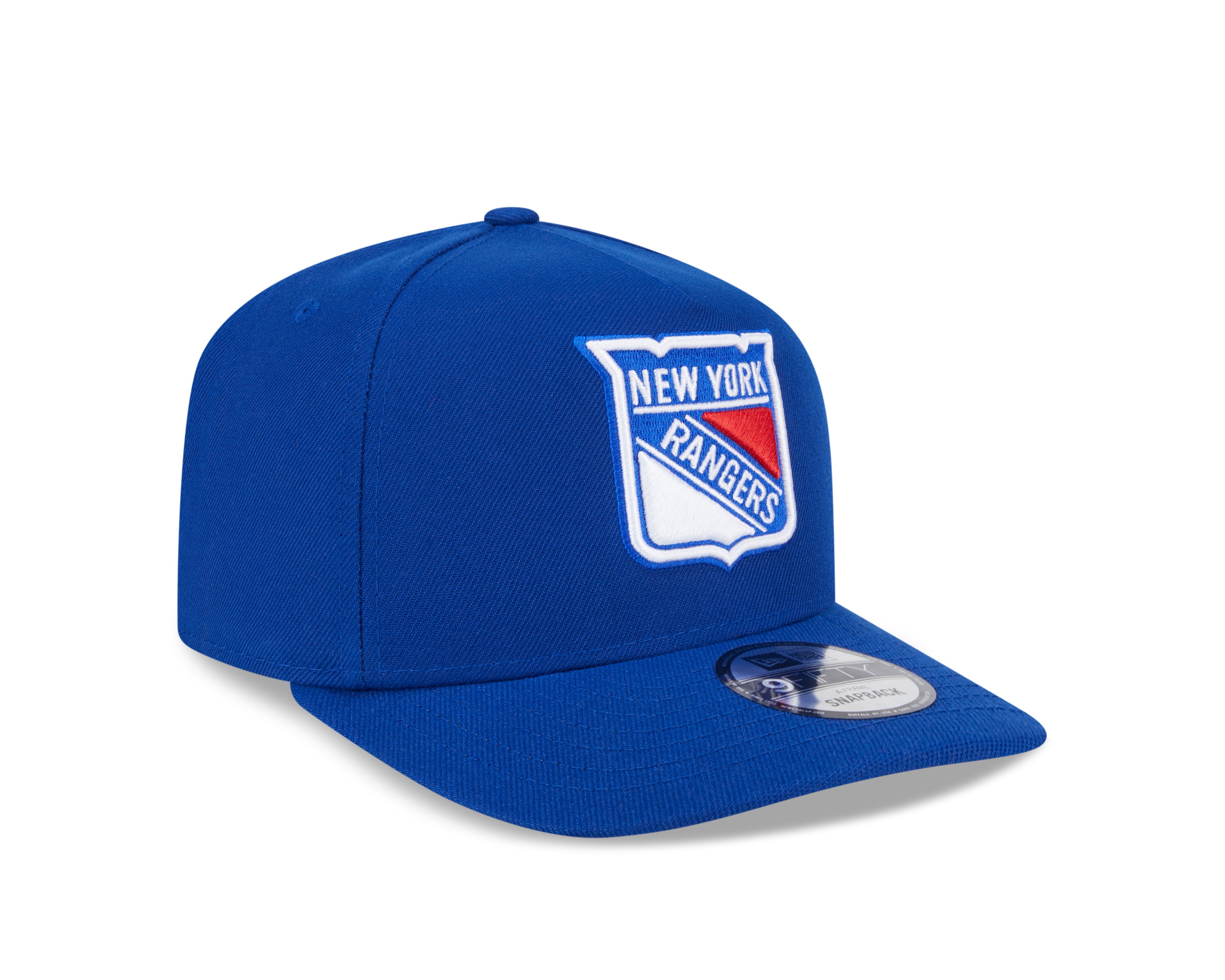 New York Rangers NHL New Era Men's Royal 9FIfty A-Frame Snapback