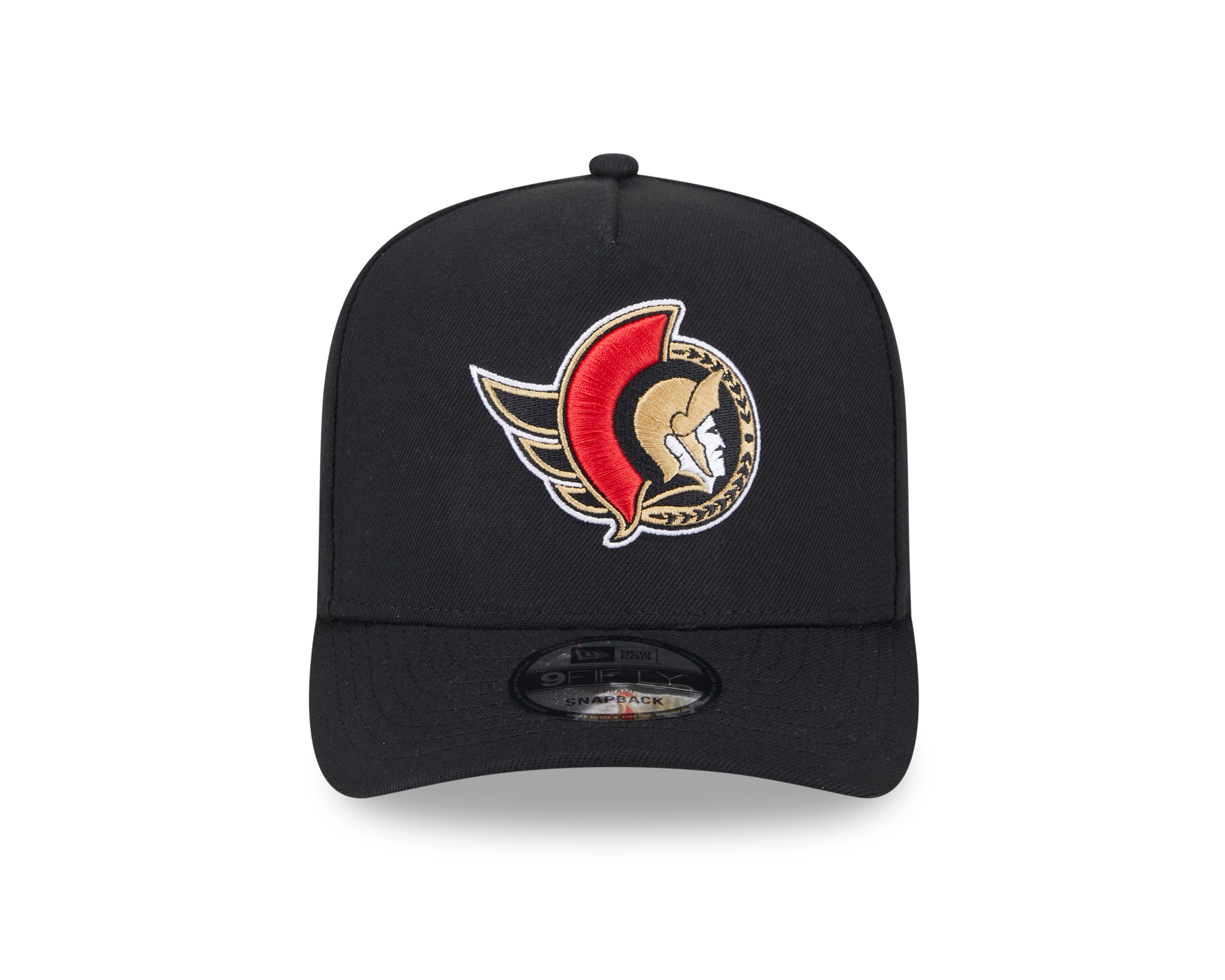 Ottawa Senators NHL New Era Men's Black 9FIfty A-Frame Snapback