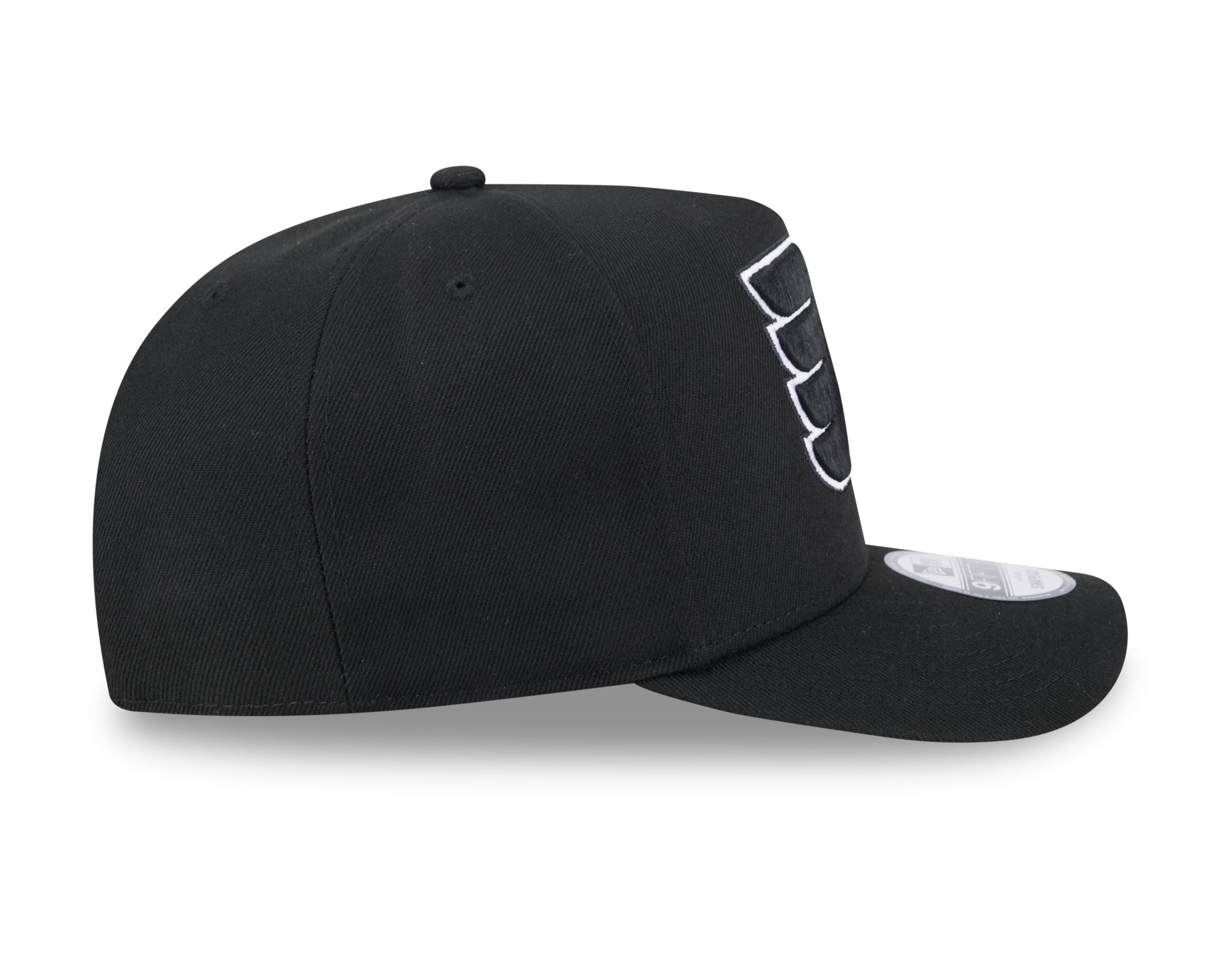 Casquette à visière snapback 9Fifty A-Frame noire des Flyers de Philadelphie de la LNH pour homme de New Era