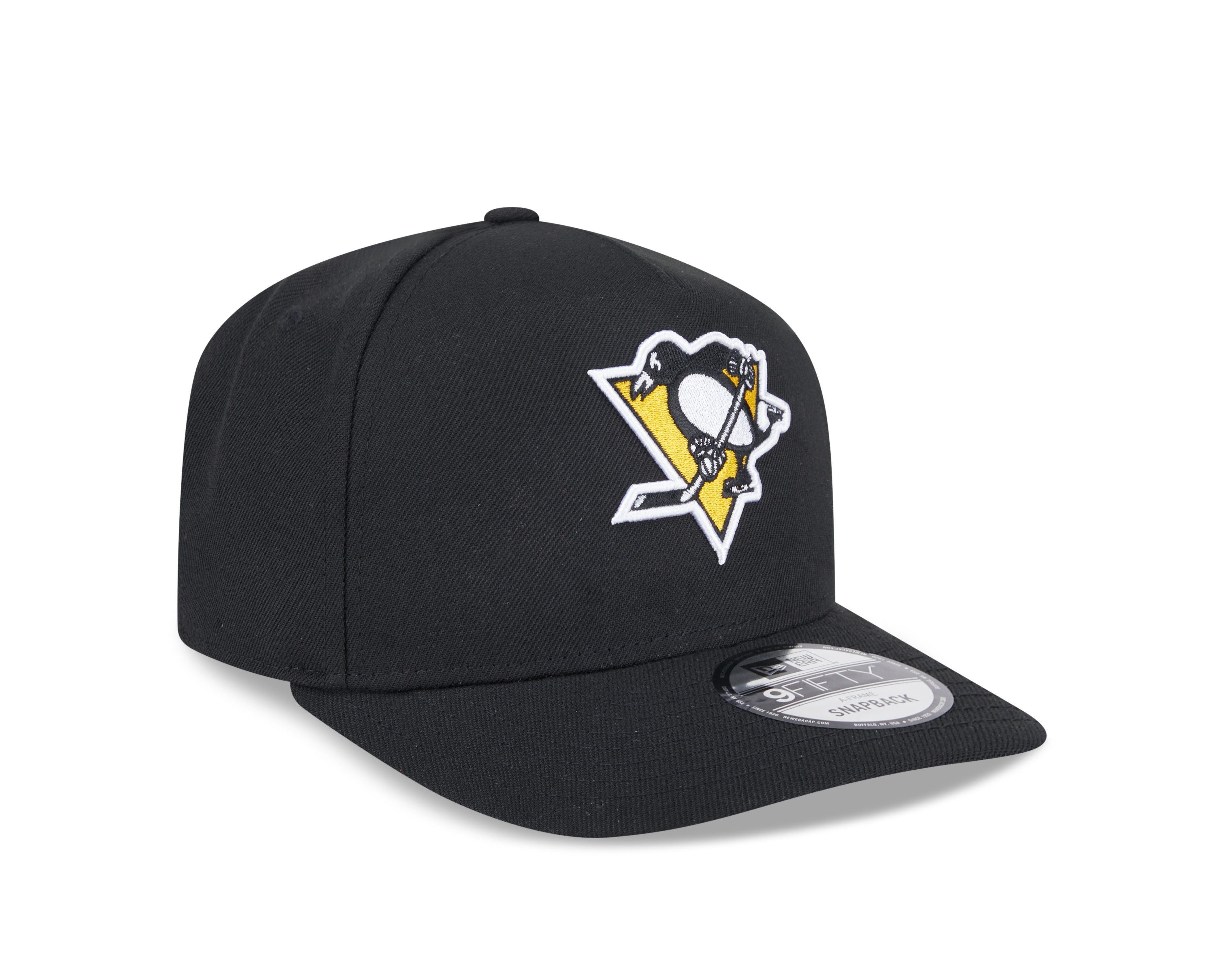 Pittsburgh Penguins NHL New Era Men's Black 9Fifty A-Frame Snapback