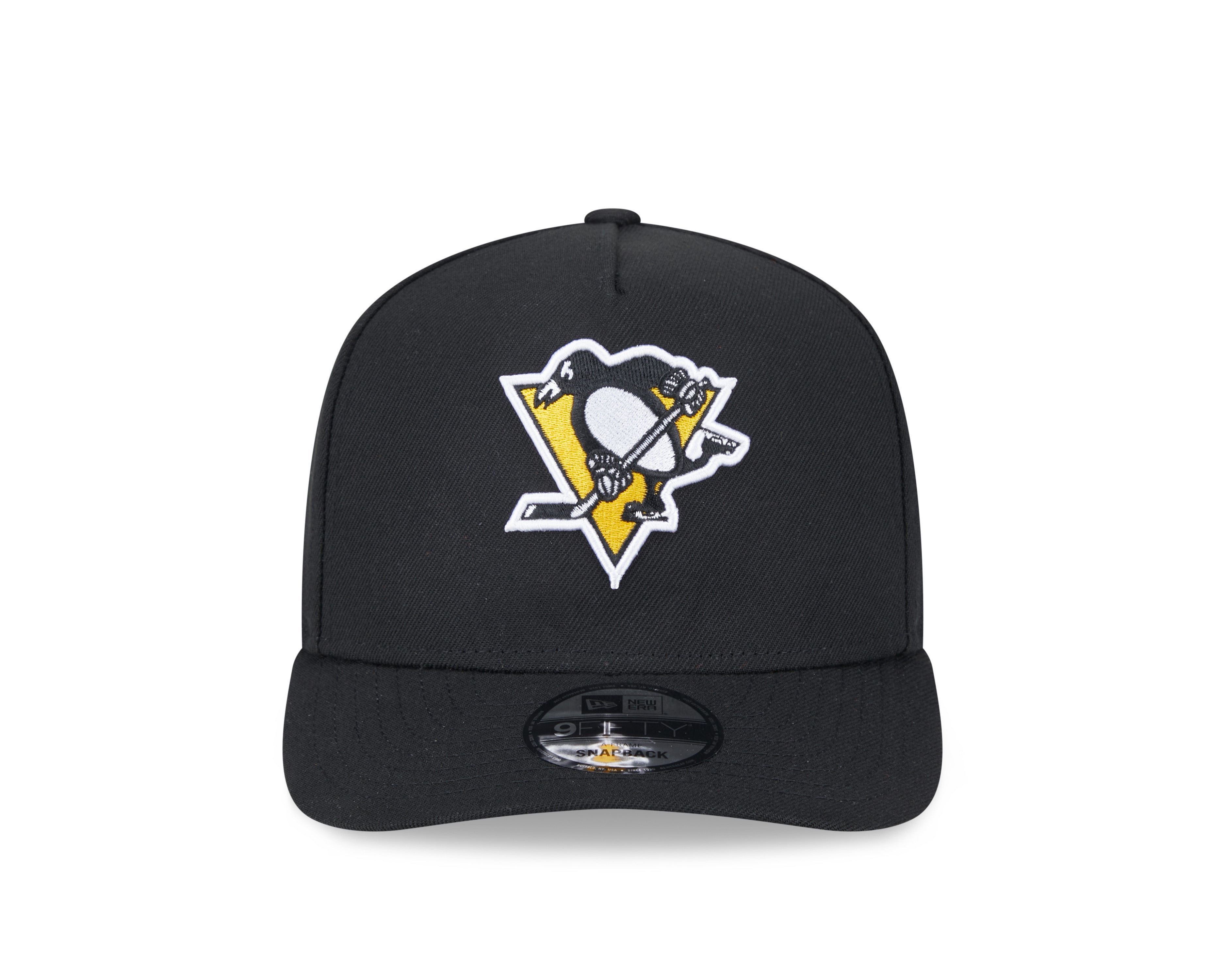 Pittsburgh Penguins NHL New Era Men's Black 9Fifty A-Frame Snapback