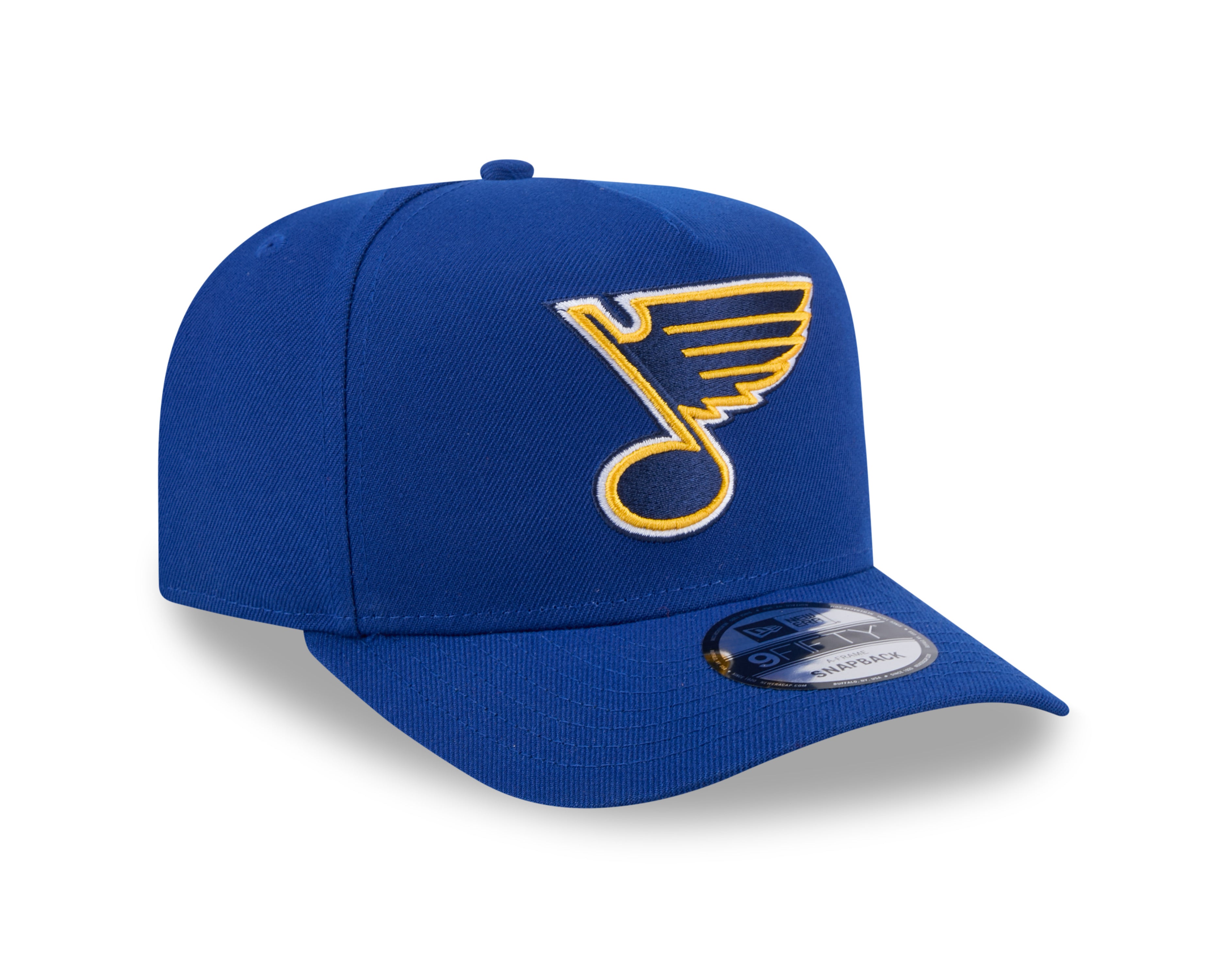 Casquette à visière ajustable A-Frame Royal 9Fifty de la LNH des Blues de St. Louis pour homme de New Era