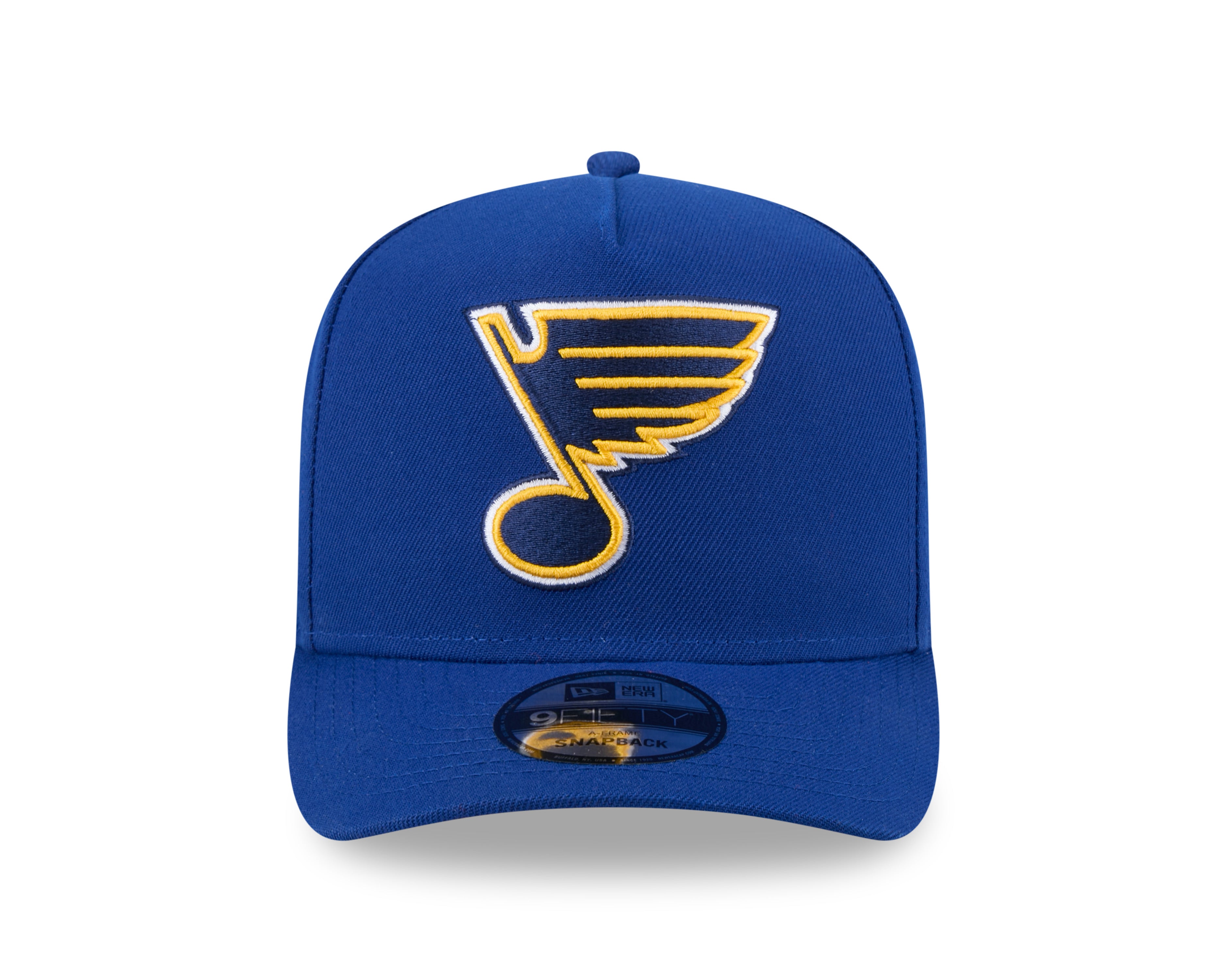 Casquette à visière ajustable A-Frame Royal 9Fifty de la LNH des Blues de St. Louis pour homme de New Era