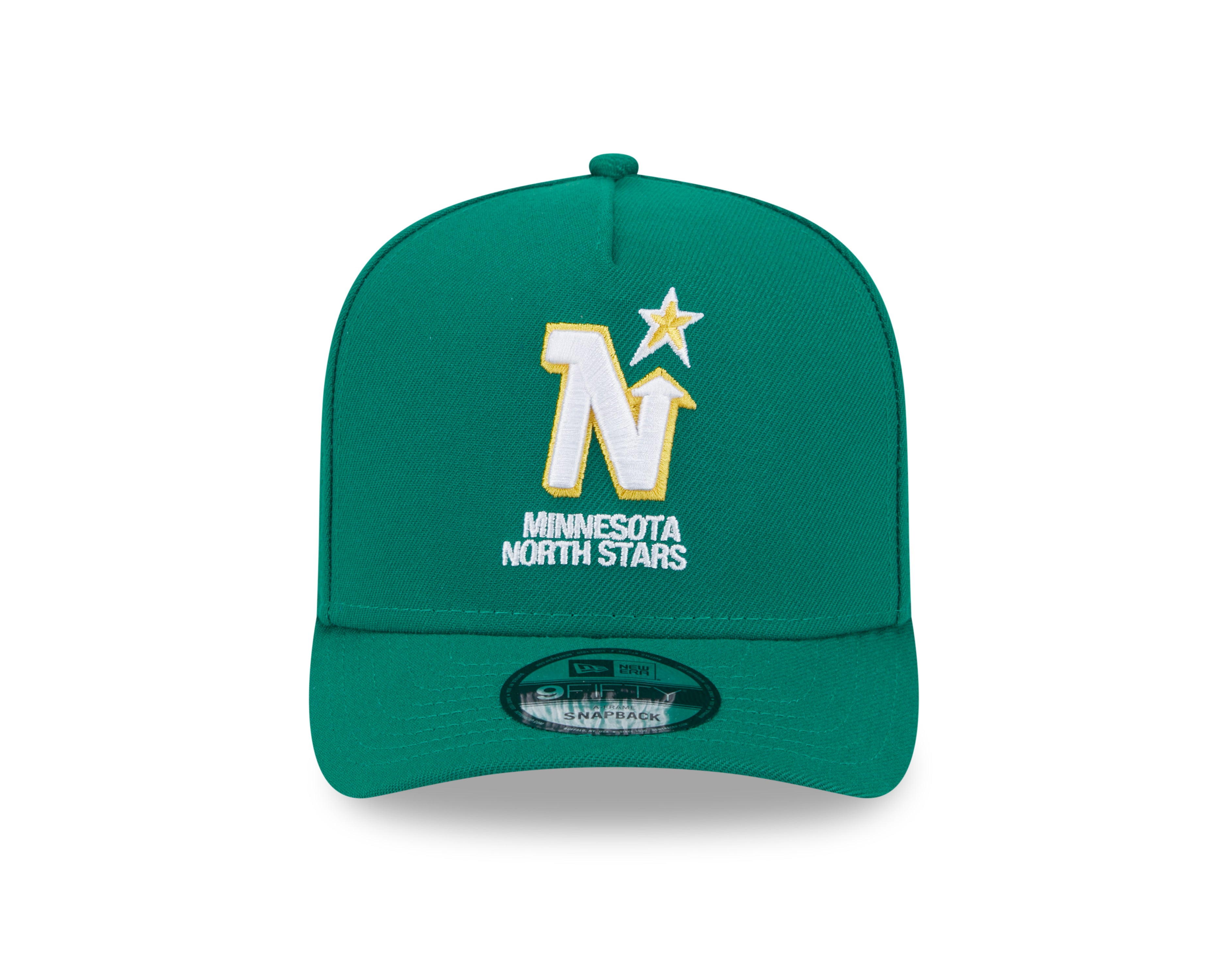 Minnesota North Stars NHL New Era Men's Green 9Fifty A-Frame Snapback