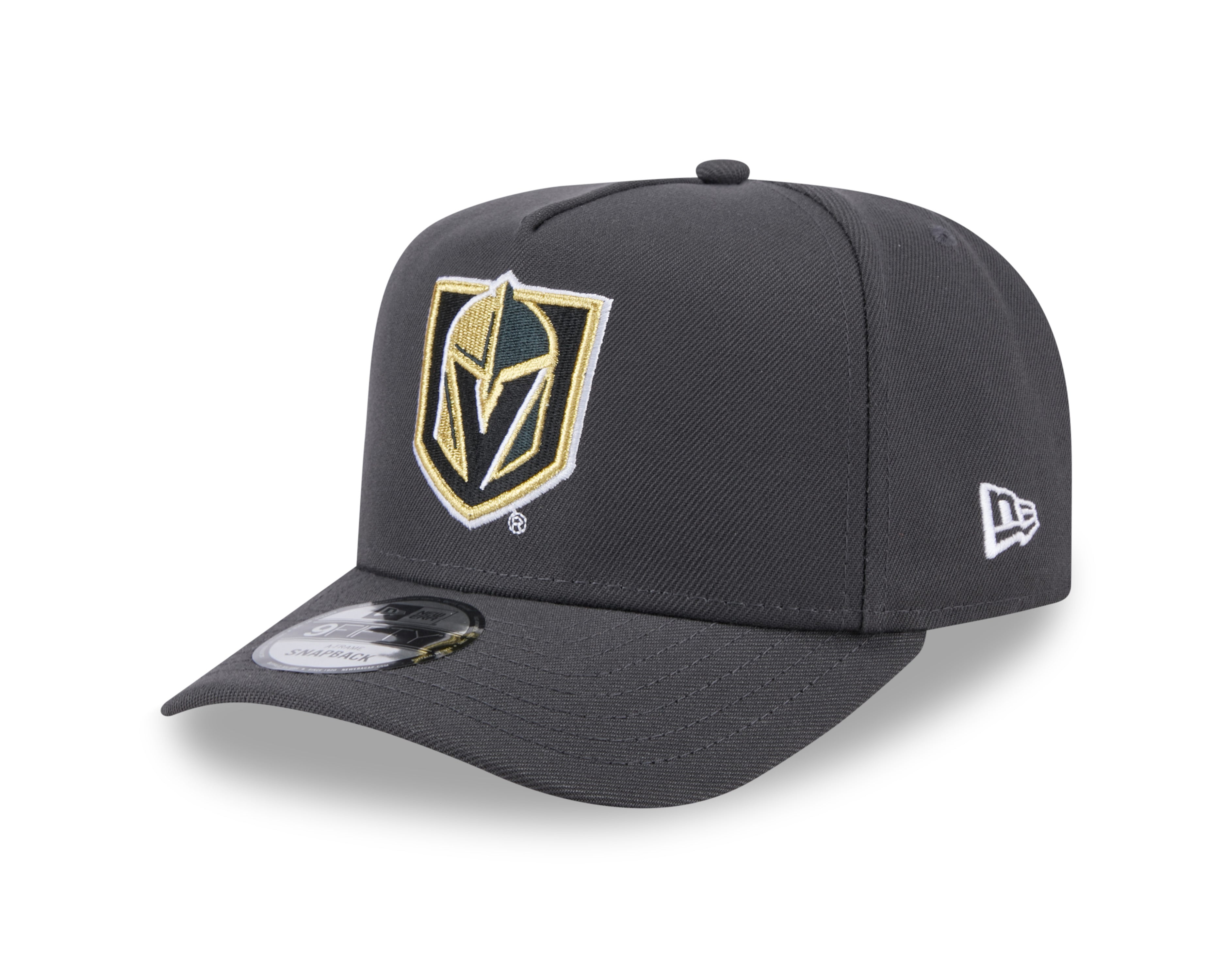 Casquette Snapback A-Frame 9Fifty noire pour homme Vegas Golden Knights NHL New Era