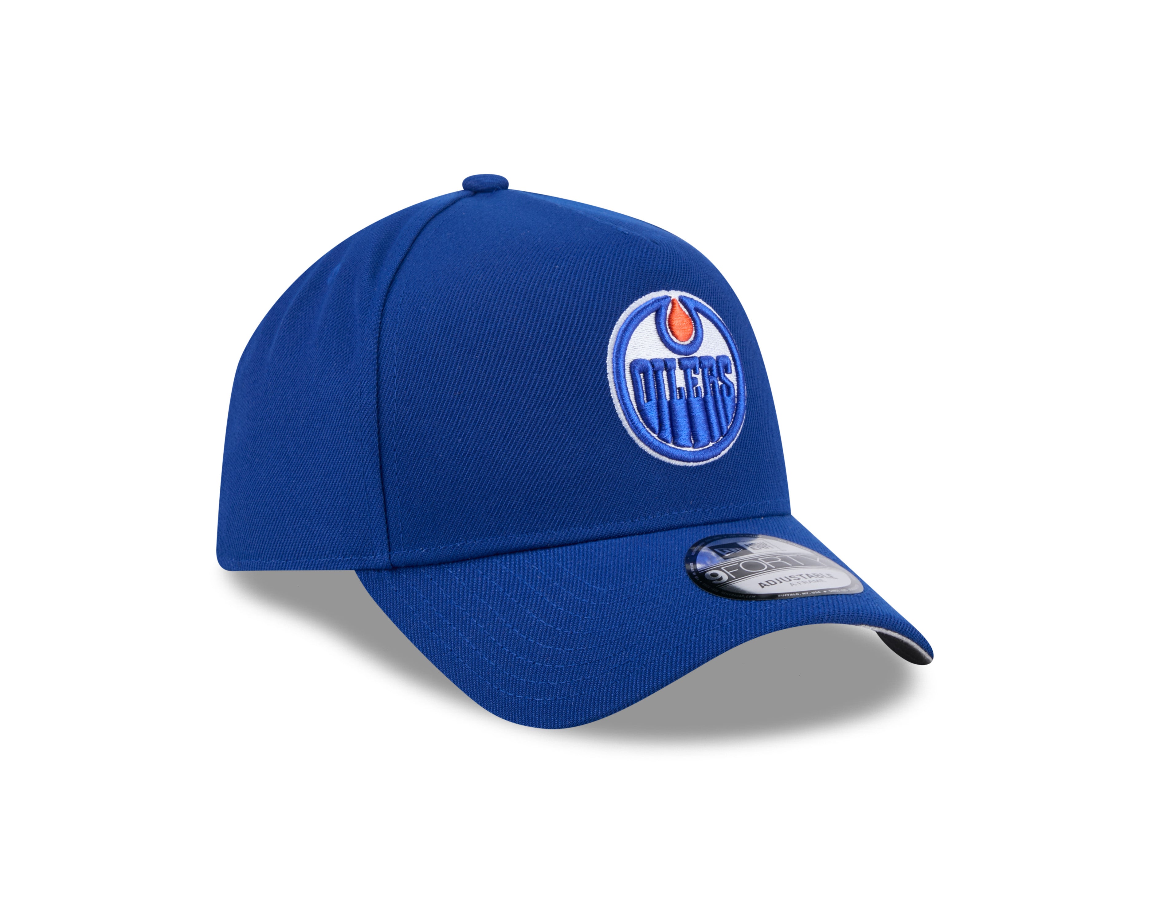 Edmonton Oilers NHL New Era Men's Royal 9Forty A-Frame Snapback Hat