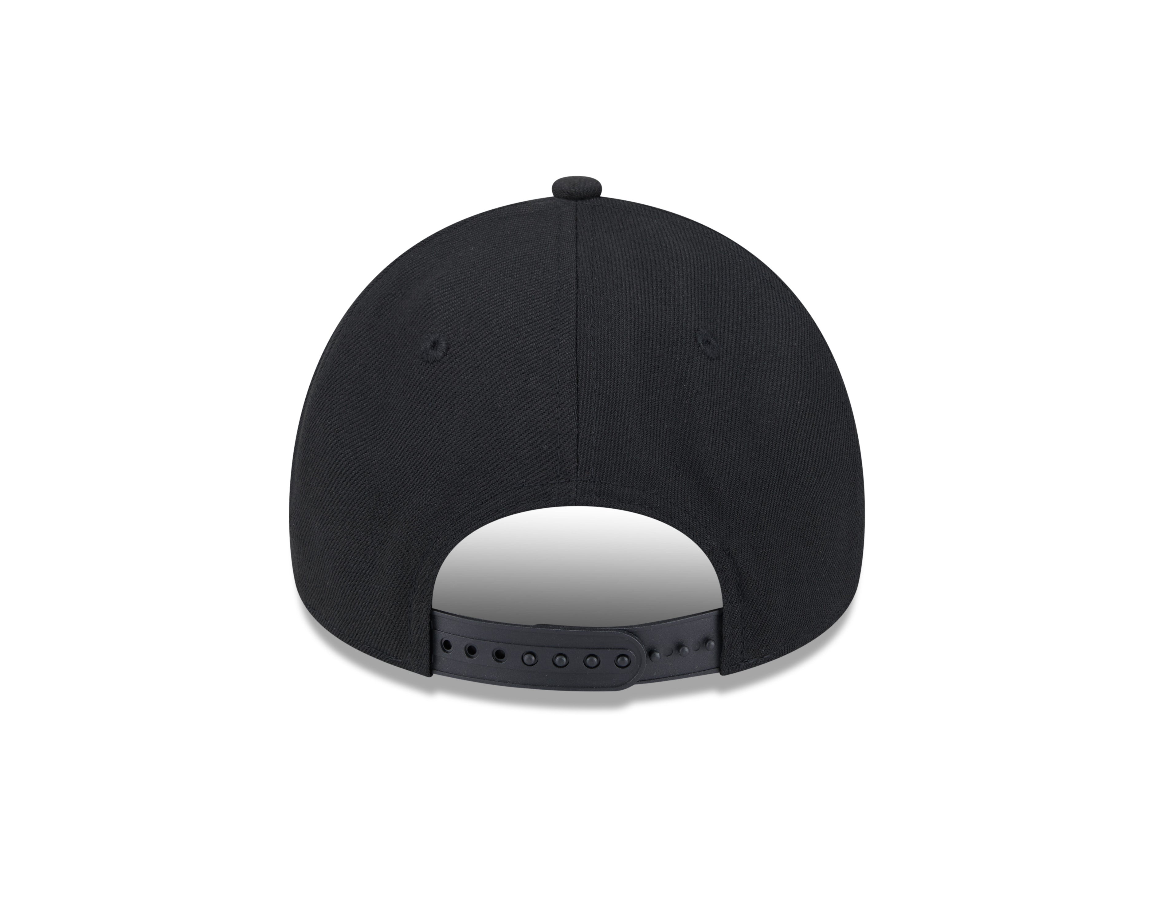 Casquette à visière snapback 9Forty A-Frame noire pour homme des Kings de Los Angeles de la LNH de New Era