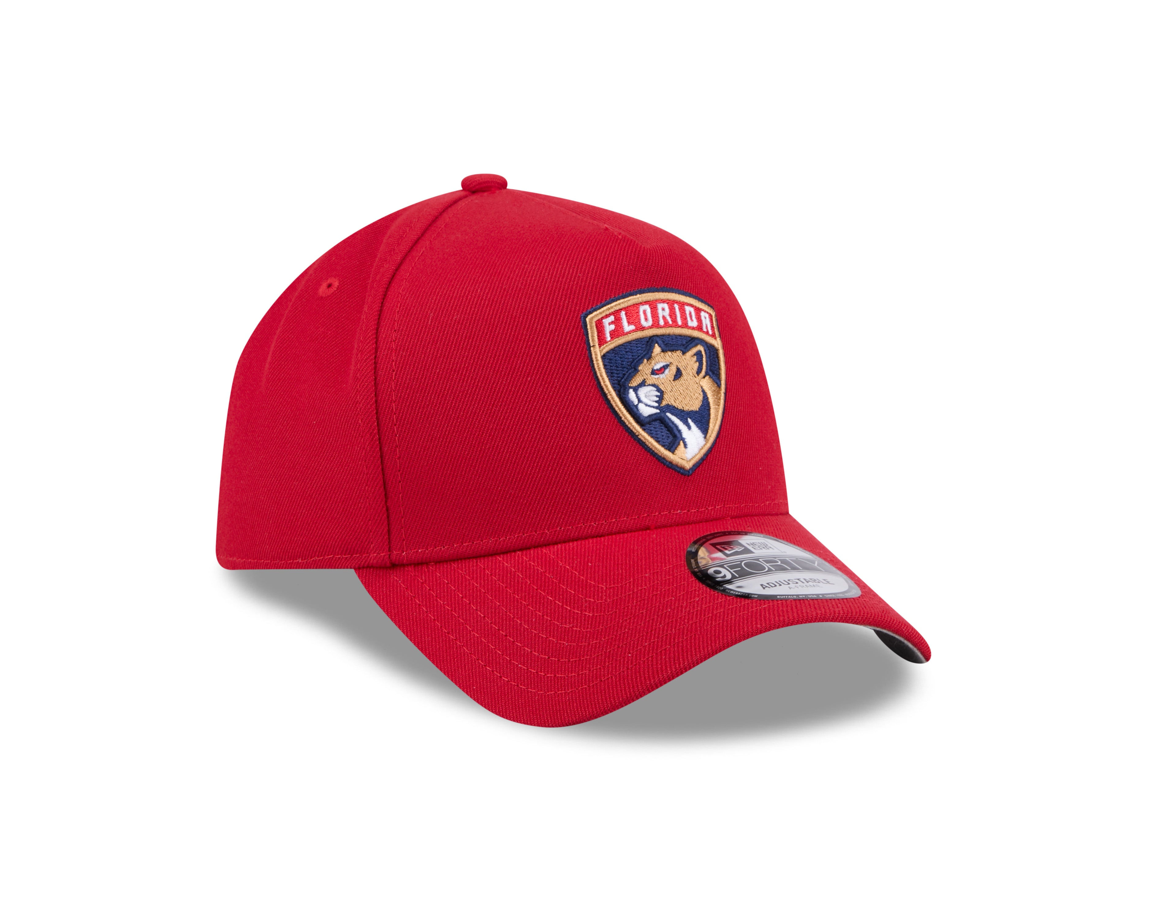 Florida Panthers NHL New Era Men's Red 9Forty A-Frame Snapback