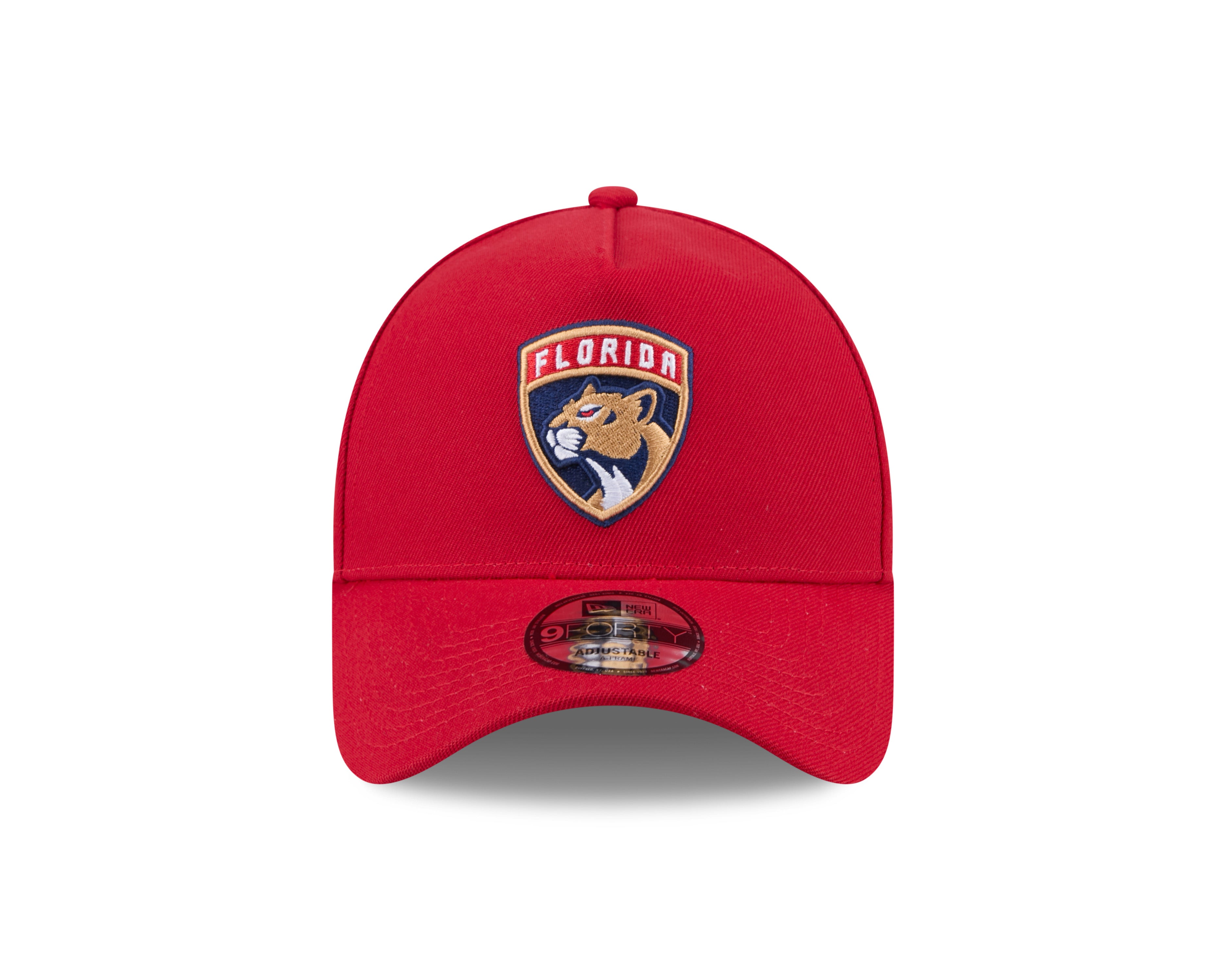 Florida Panthers NHL New Era Men's Red 9Forty A-Frame Snapback