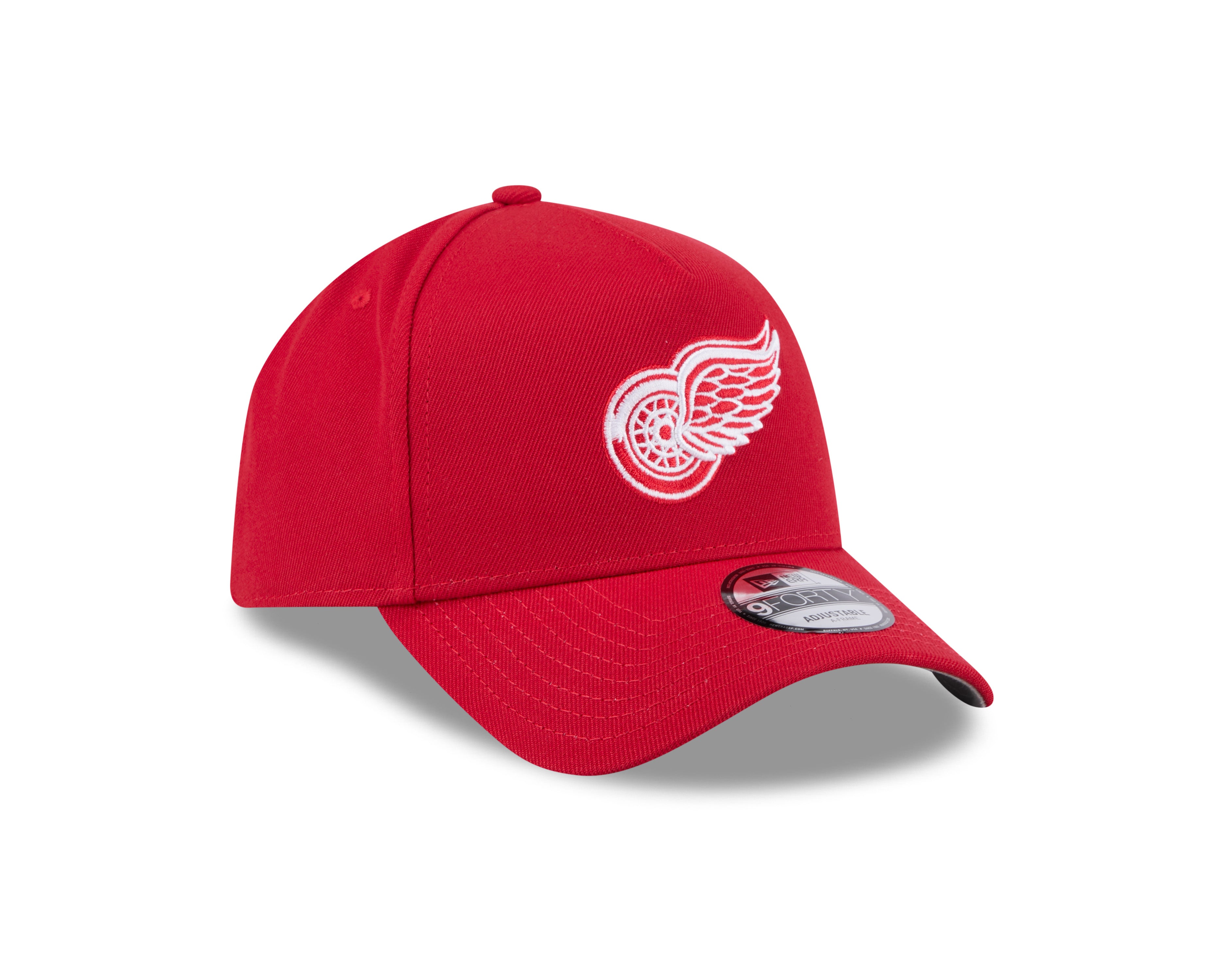 Detroit Red Wings NHL New Era Men's Red 9Forty A-Frame Snapback