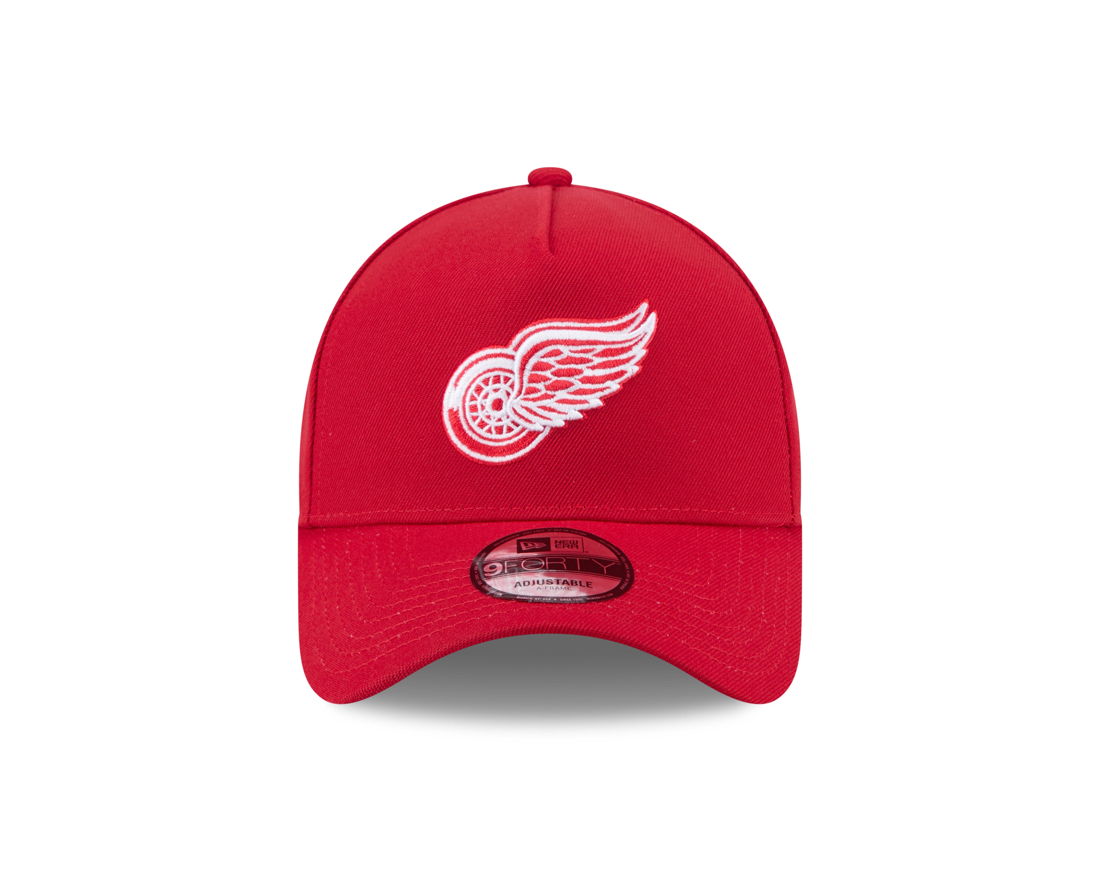 Detroit Red Wings NHL New Era Men's Red 9Forty A-Frame Snapback