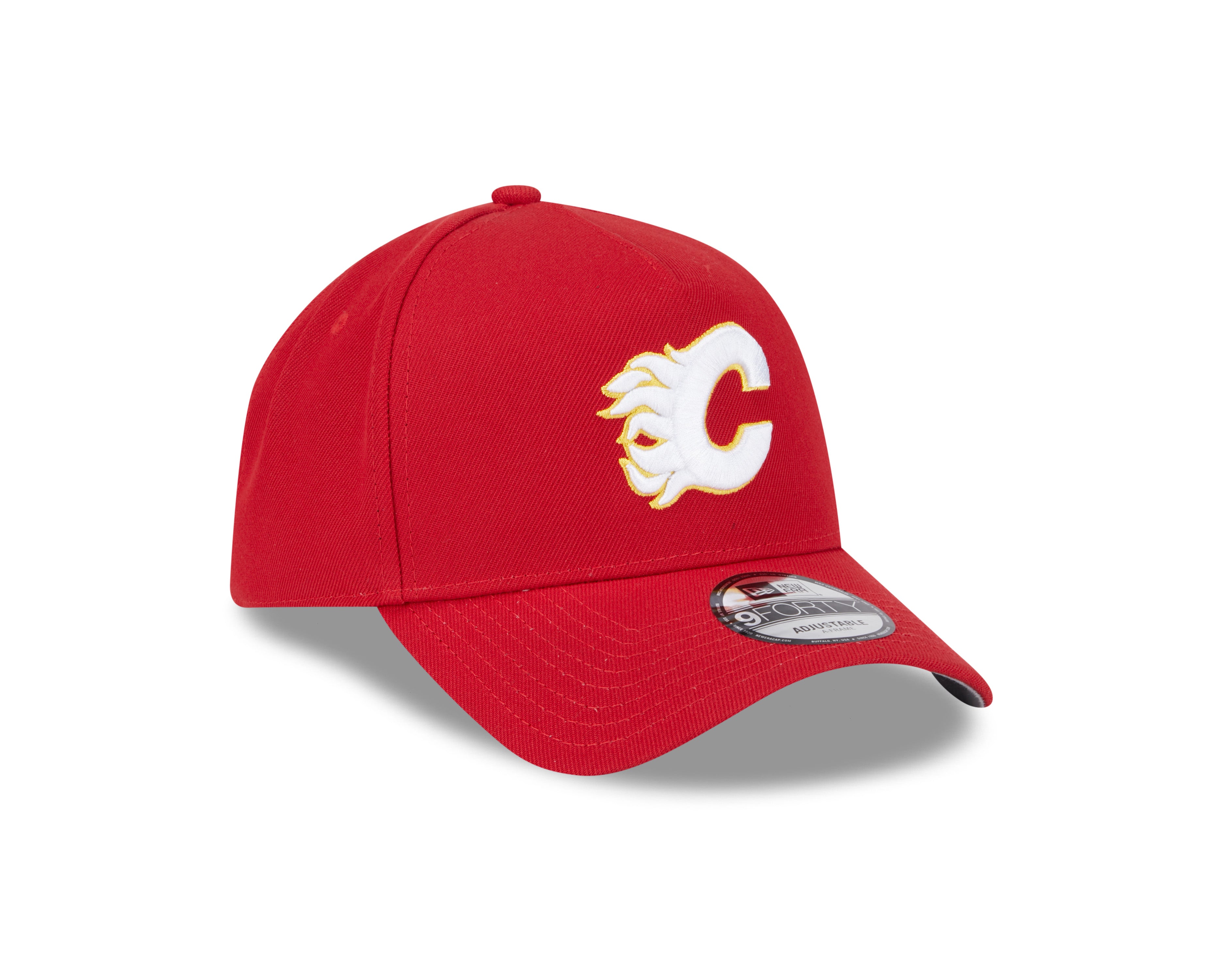 Calgary Flames NHL New Era Men's Red 9Forty A-Frame Snapback