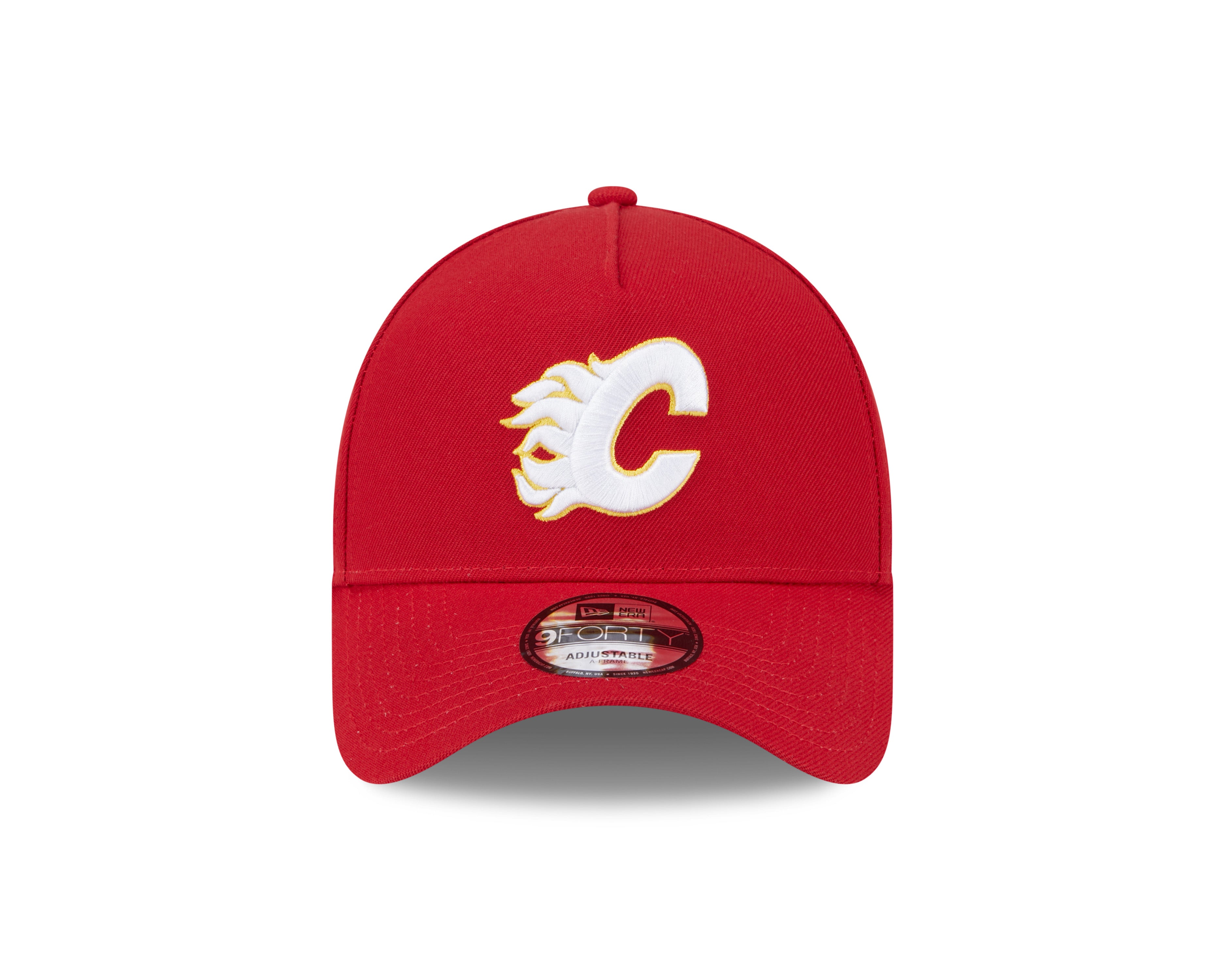 Calgary Flames NHL New Era Men's Red 9Forty A-Frame Snapback