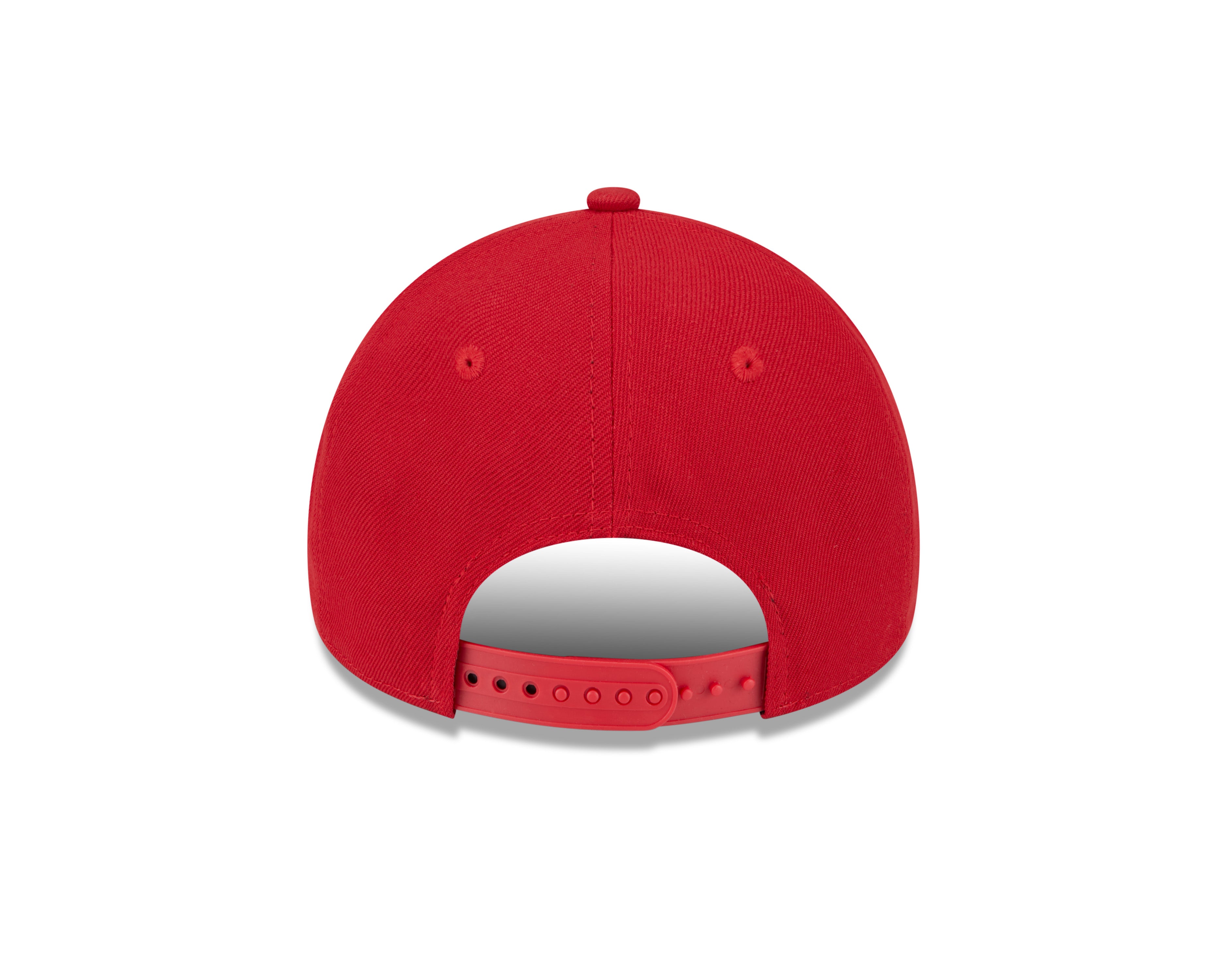 Casquette à visière ajustable 9Forty A-Frame rouge pour homme des Flames de Calgary de la LNH de New Era