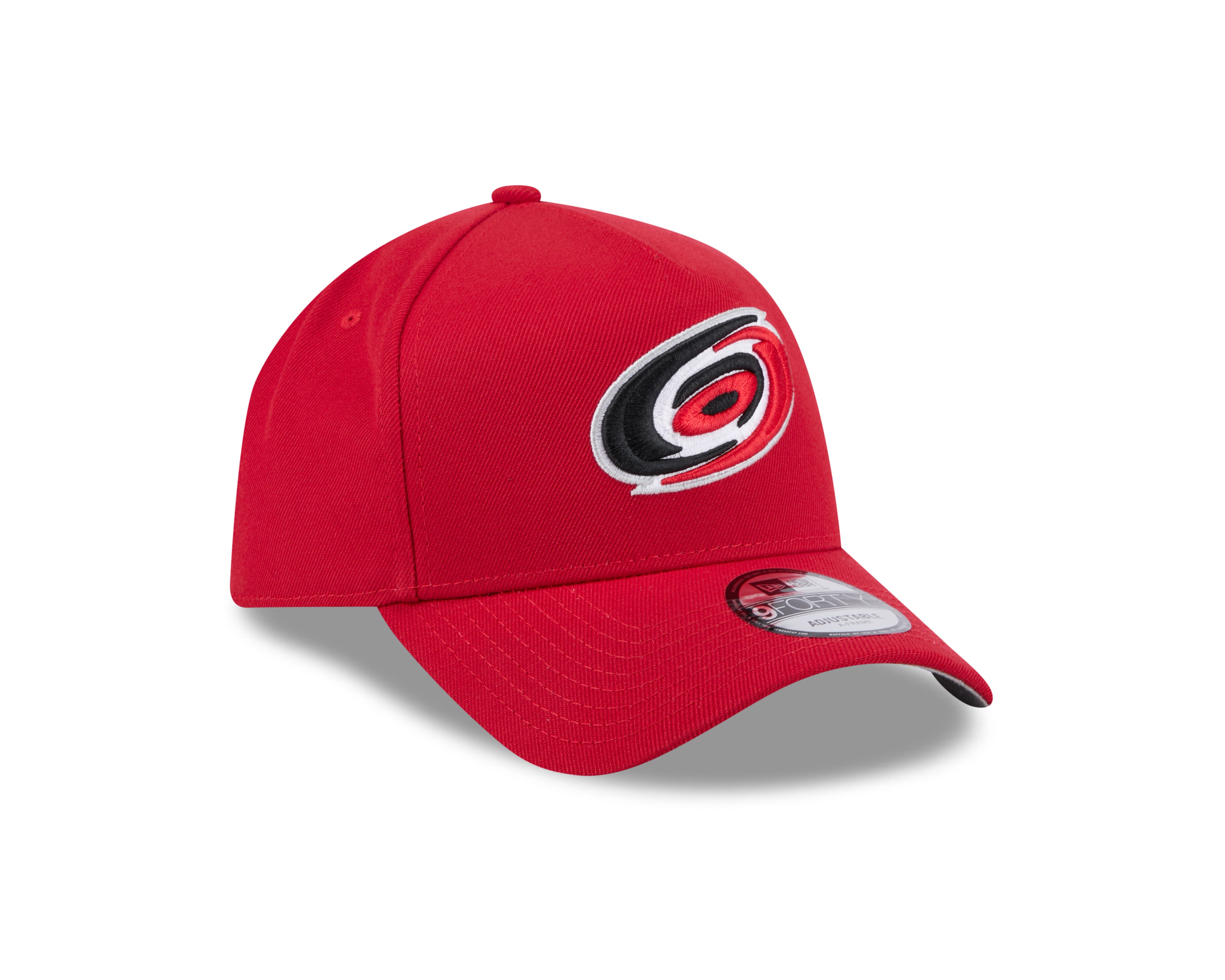 Casquette Snapback 9Forty A-Frame rouge pour homme des Hurricanes de la Caroline de la LNH de New Era