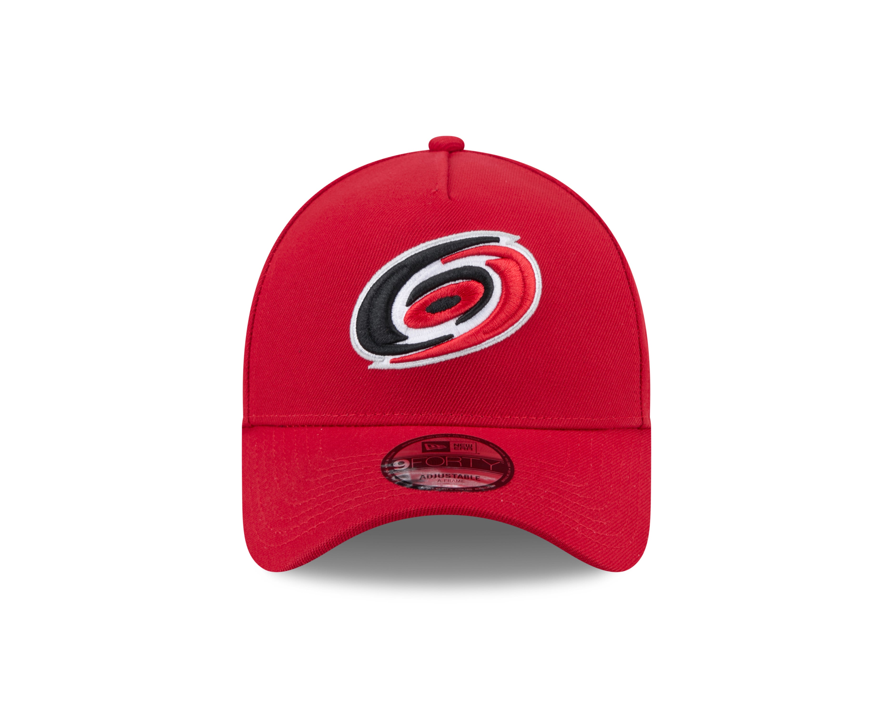 Casquette Snapback 9Forty A-Frame rouge pour homme des Hurricanes de la Caroline de la LNH de New Era