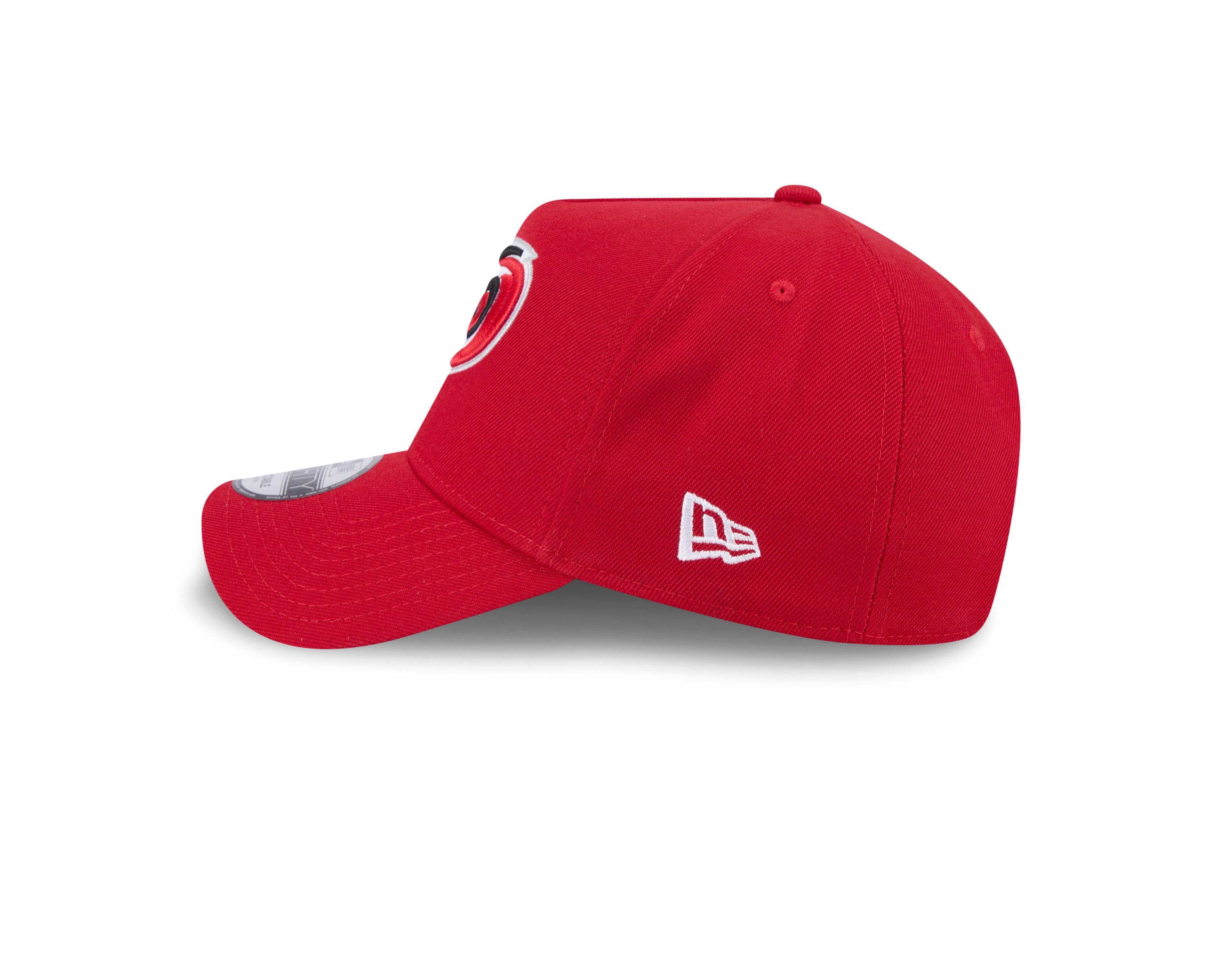 Casquette Snapback 9Forty A-Frame rouge pour homme des Hurricanes de la Caroline de la LNH de New Era