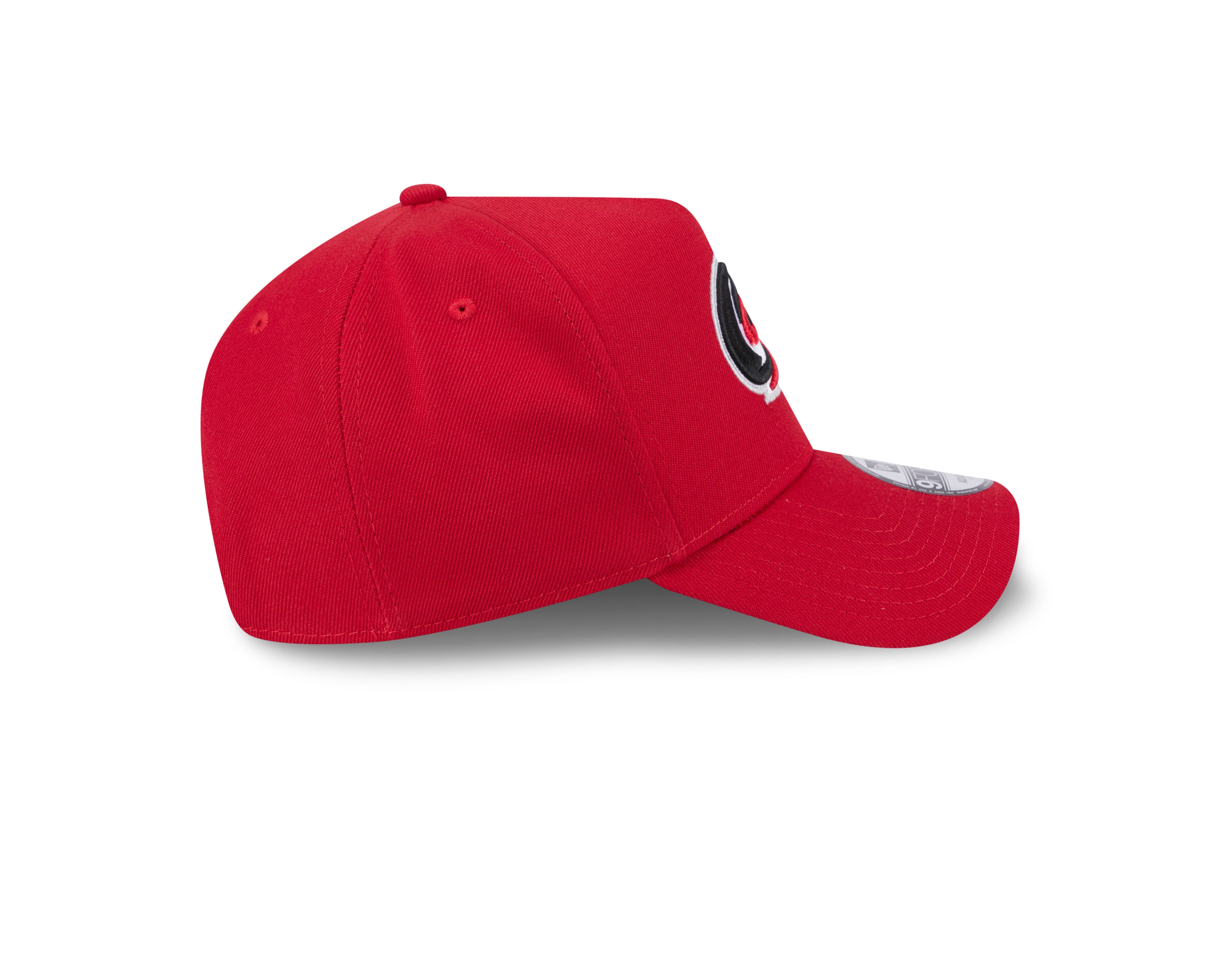 Casquette Snapback 9Forty A-Frame rouge pour homme des Hurricanes de la Caroline de la LNH de New Era