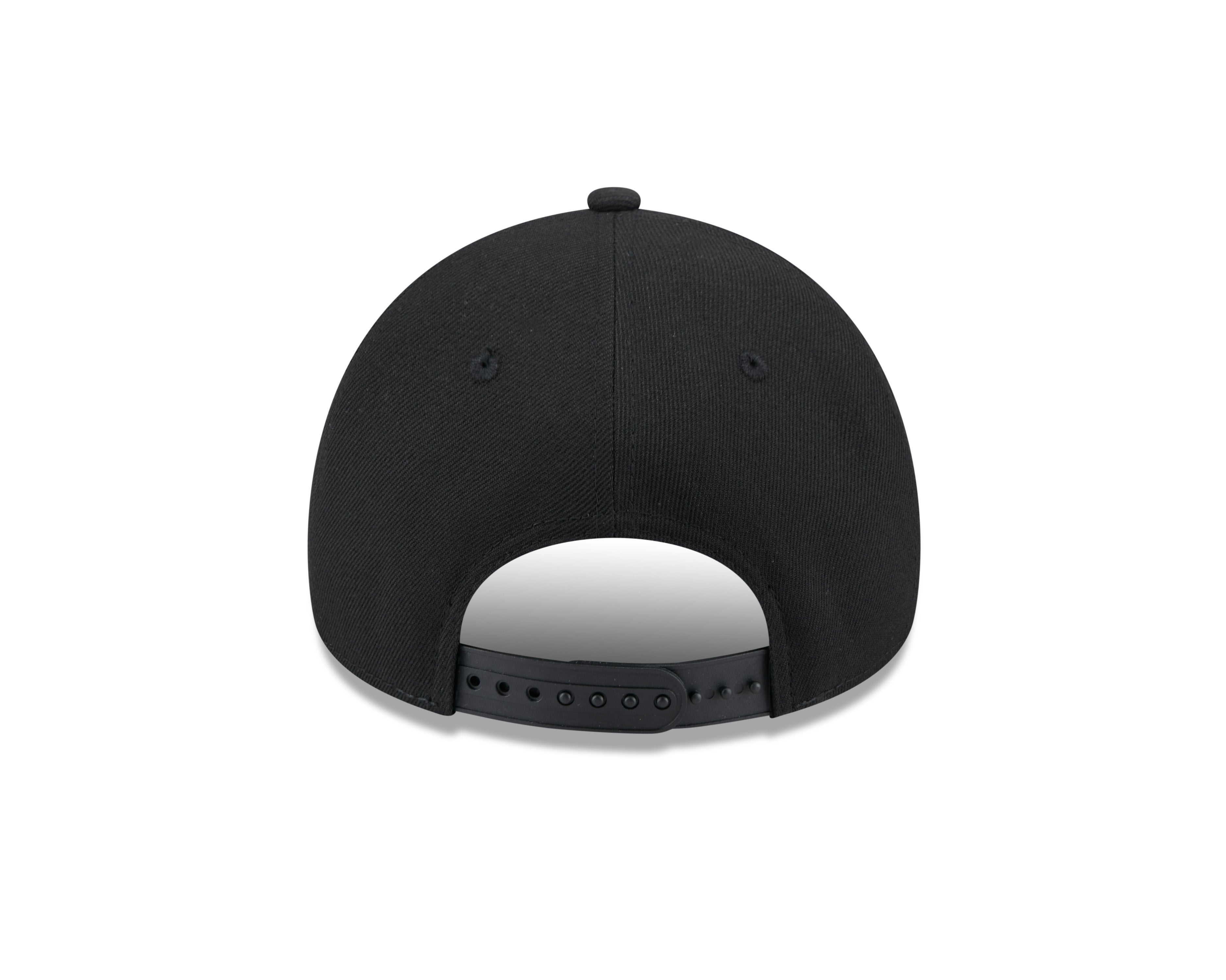 Casquette Snapback 9Forty A-Frame noire pour homme des Penguins de Pittsburgh de la LNH de New Era