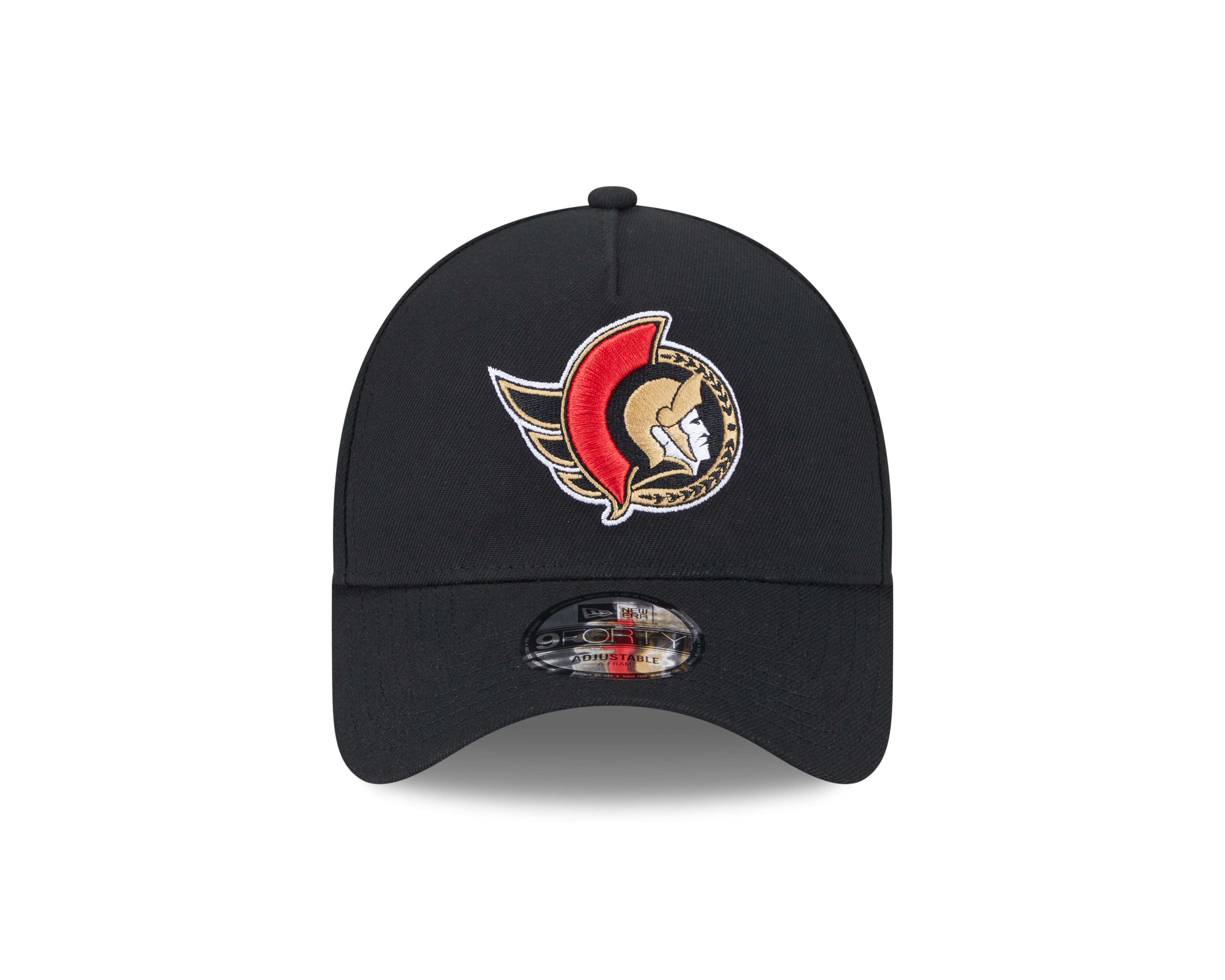 Ottawa Senators NHL New Era Men's Black 9Forty A-Frame Snapback