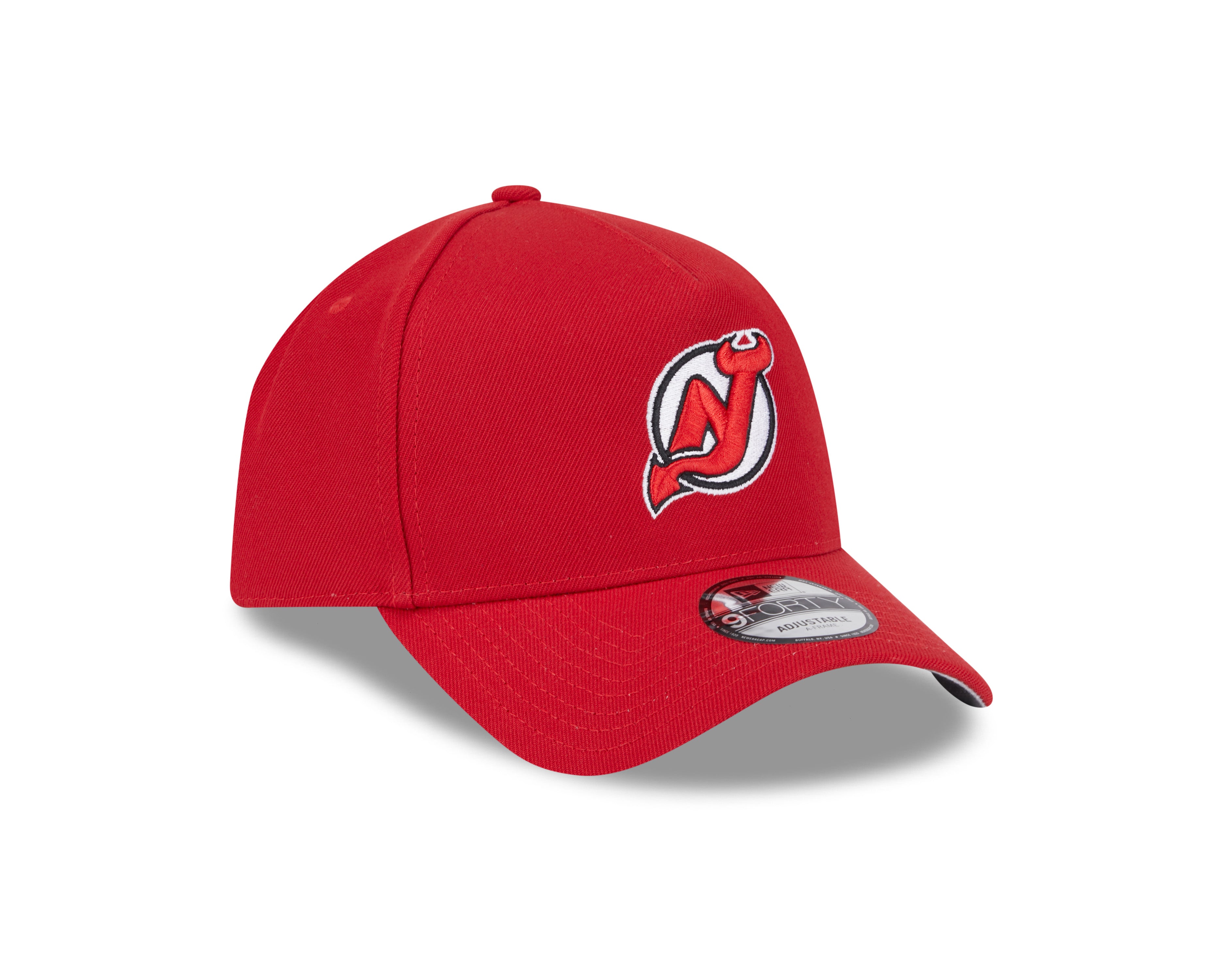 New Jersey Devils NHL New Era Men's Red 9Forty A-Frame Snapback