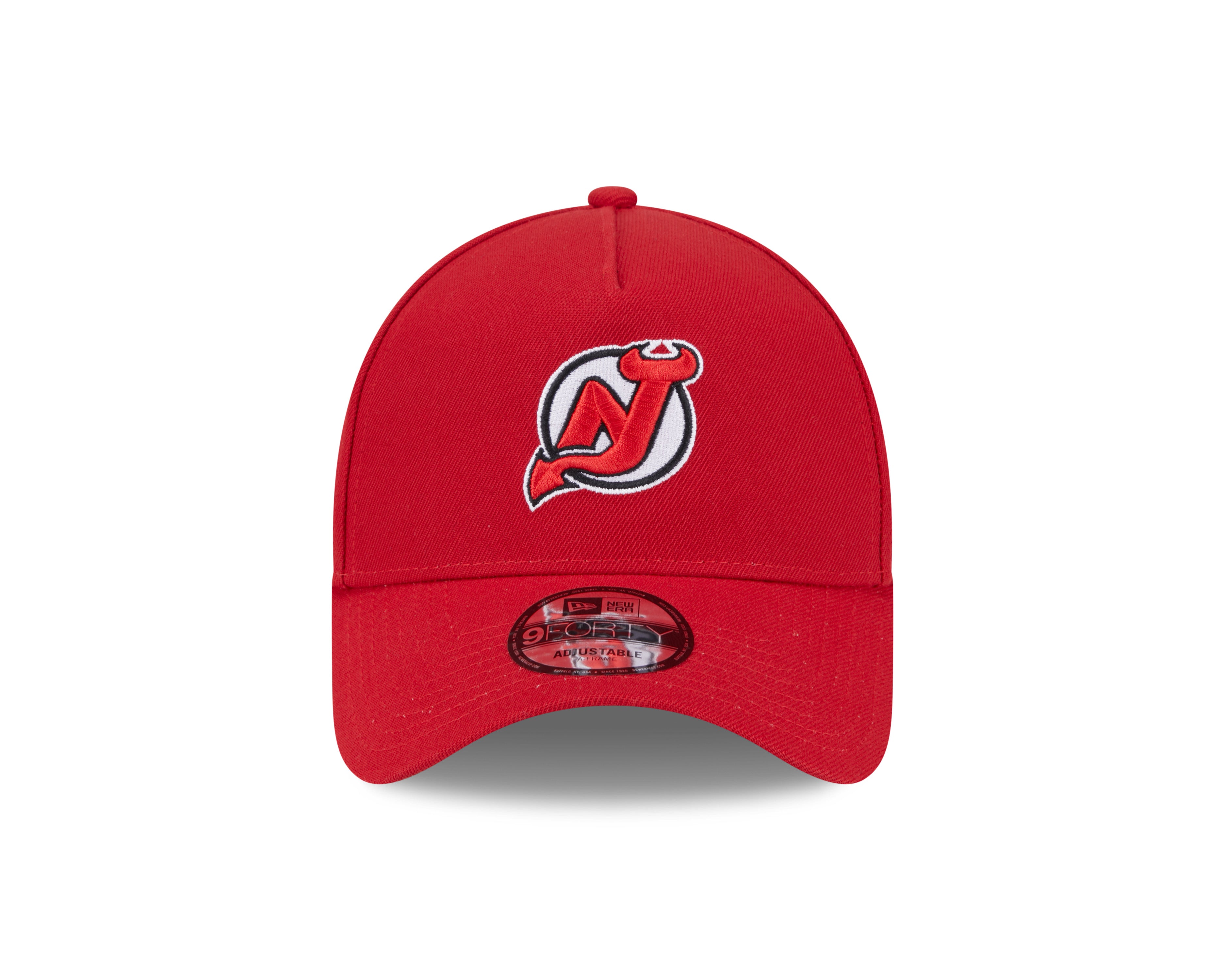 New Jersey Devils NHL New Era Men's Red 9Forty A-Frame Snapback