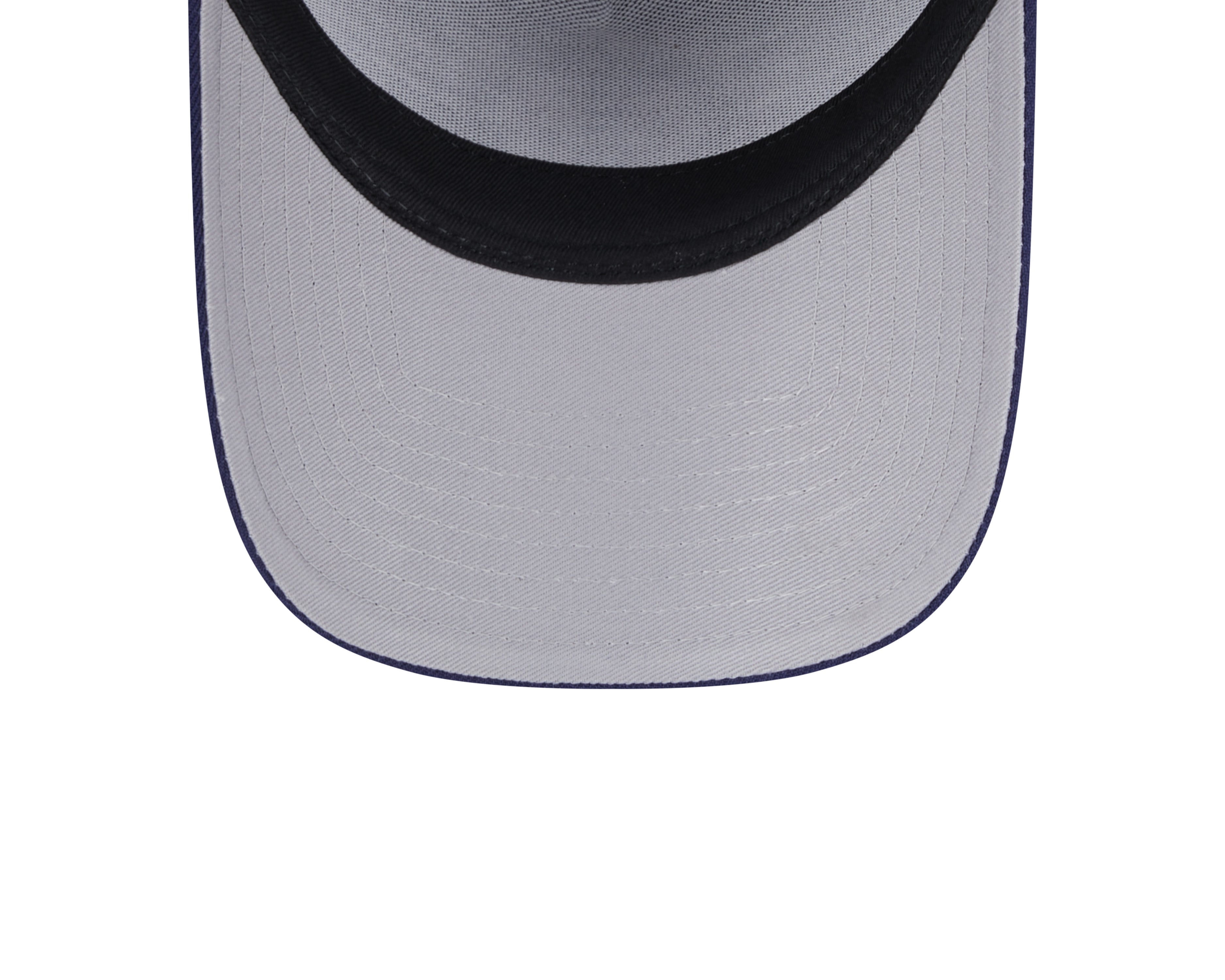 Casquette à visière snapback 9Forty A-Frame bleu marine de la LNH des Jets de Winnipeg pour homme de New Era