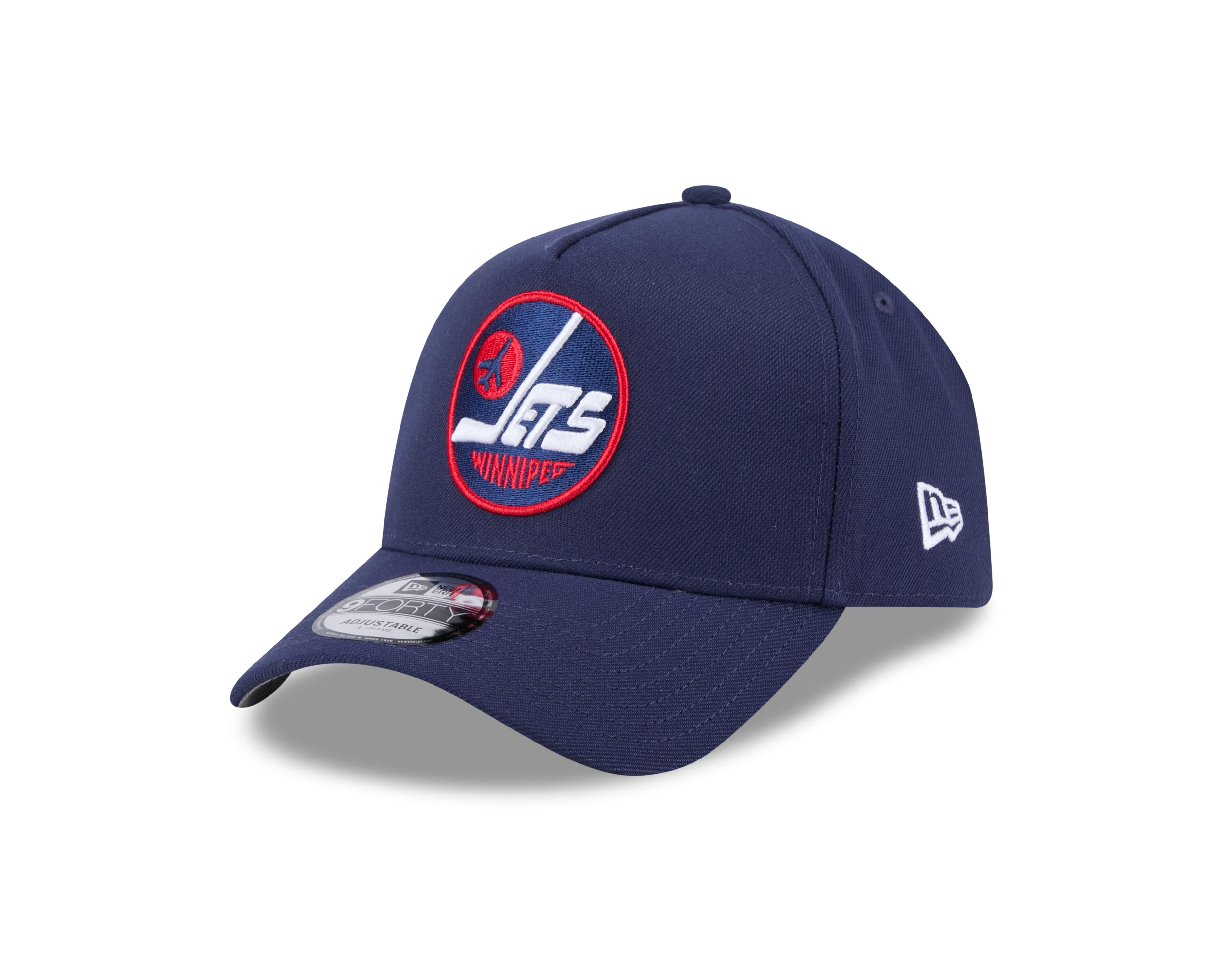 Winnipeg Jets NHL New Era Men's Navy 9Forty Alternative A-Frame Snapback