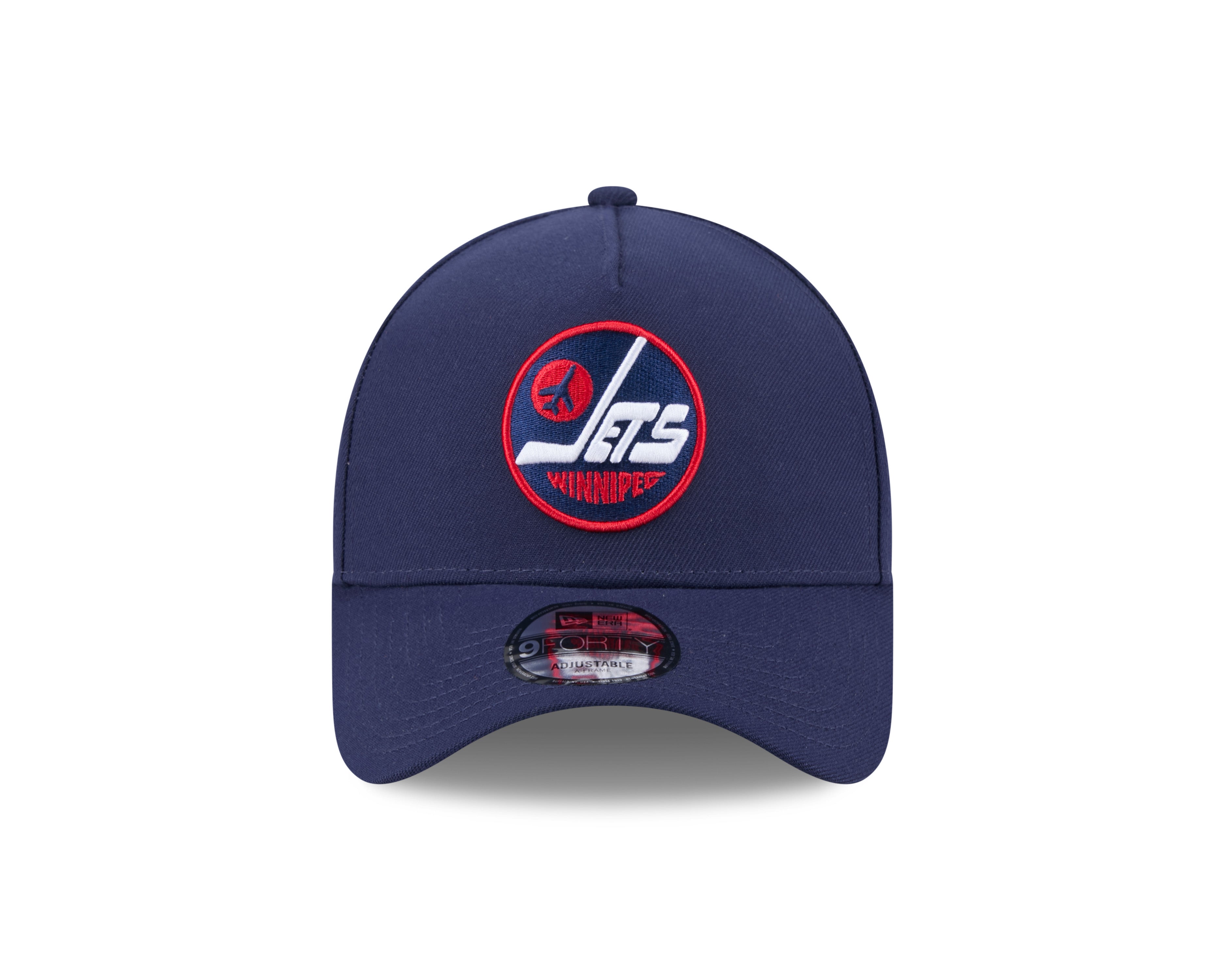 Winnipeg Jets NHL New Era Men's Navy 9Forty Alternative A-Frame Snapback