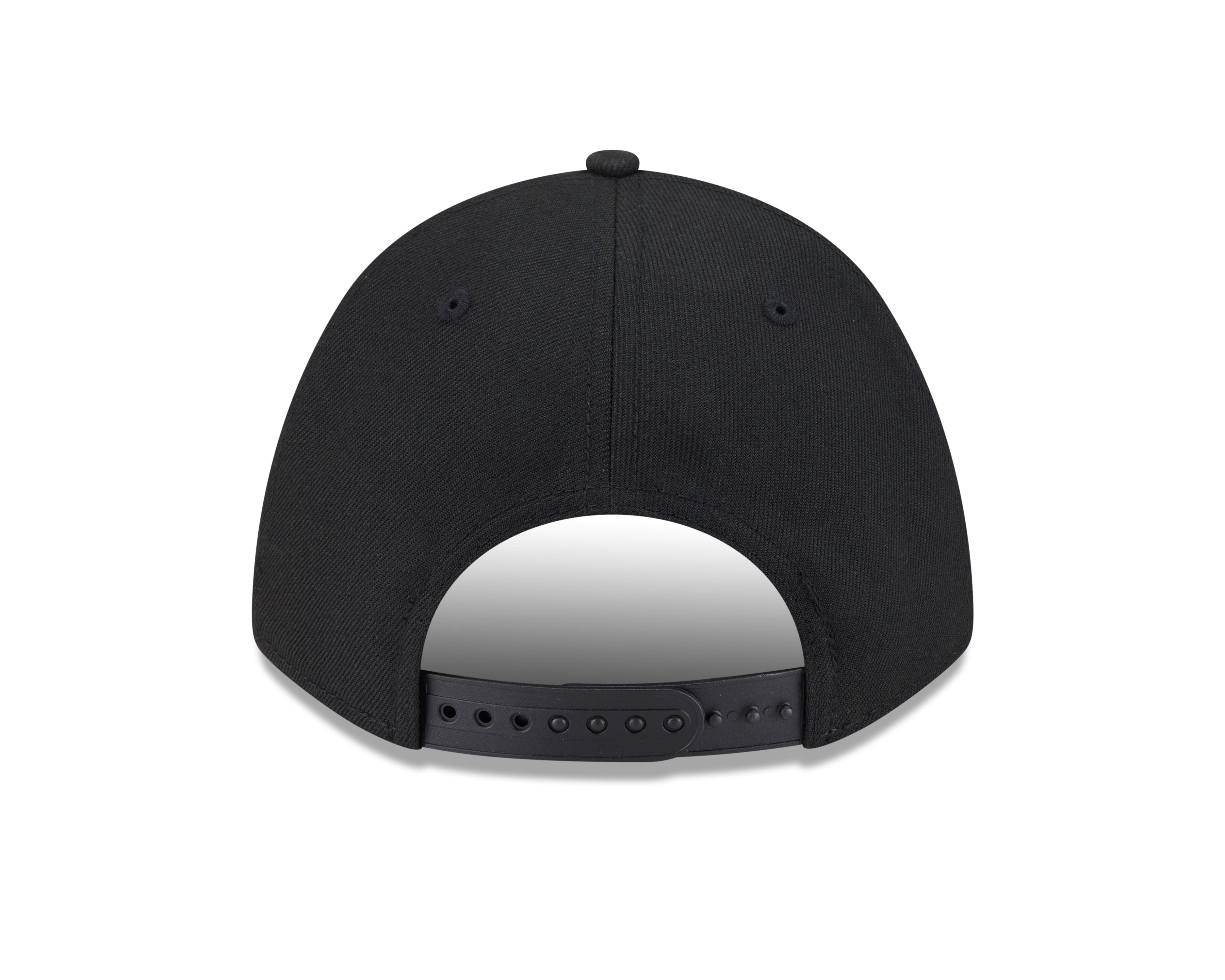 Casquette New Era 9Forty A-Frame noire et blanche pour homme des Blue Jays de Toronto (MLB)