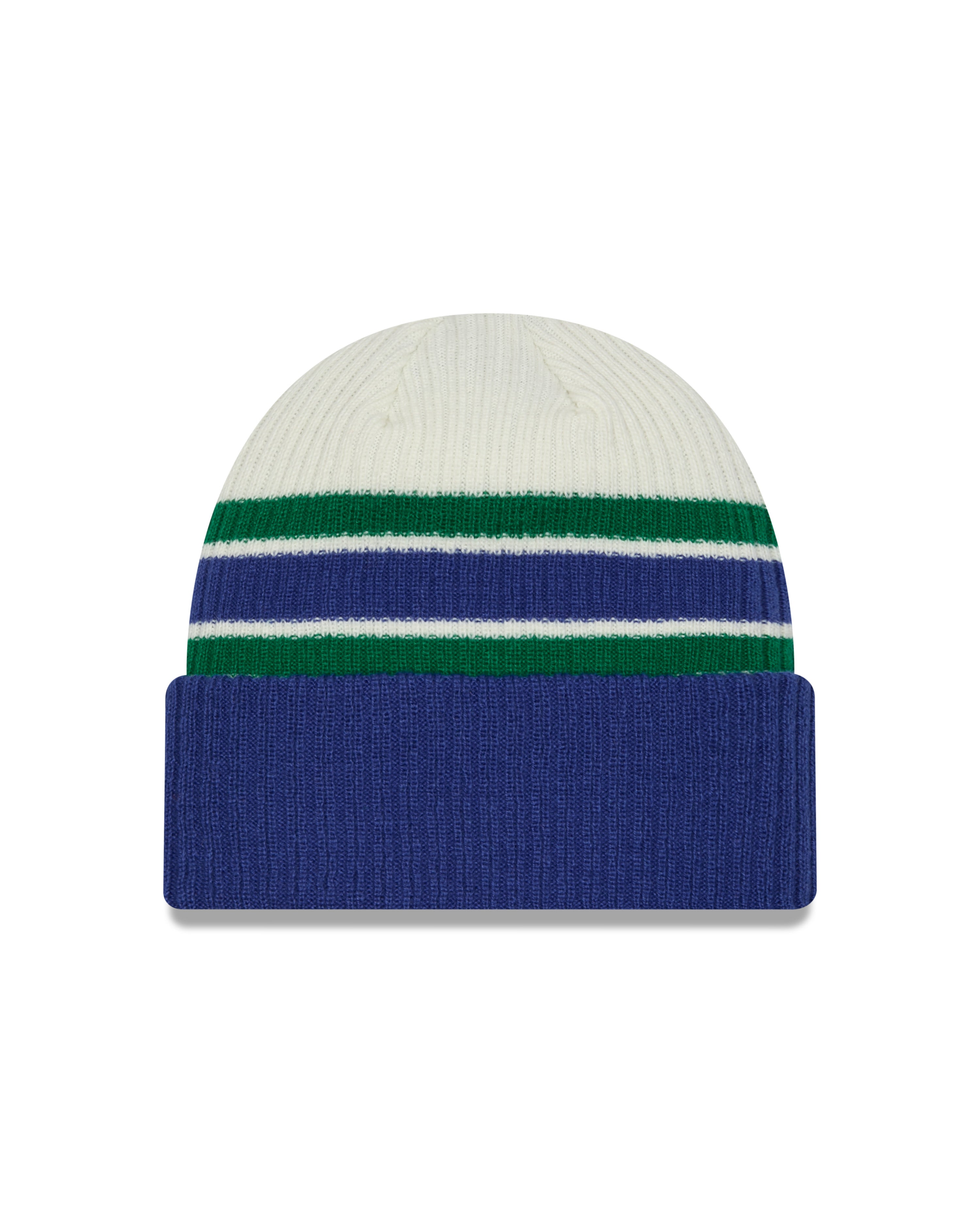 Bonnet en tricot vintage pour homme Vancouver Canucks NHL New Era