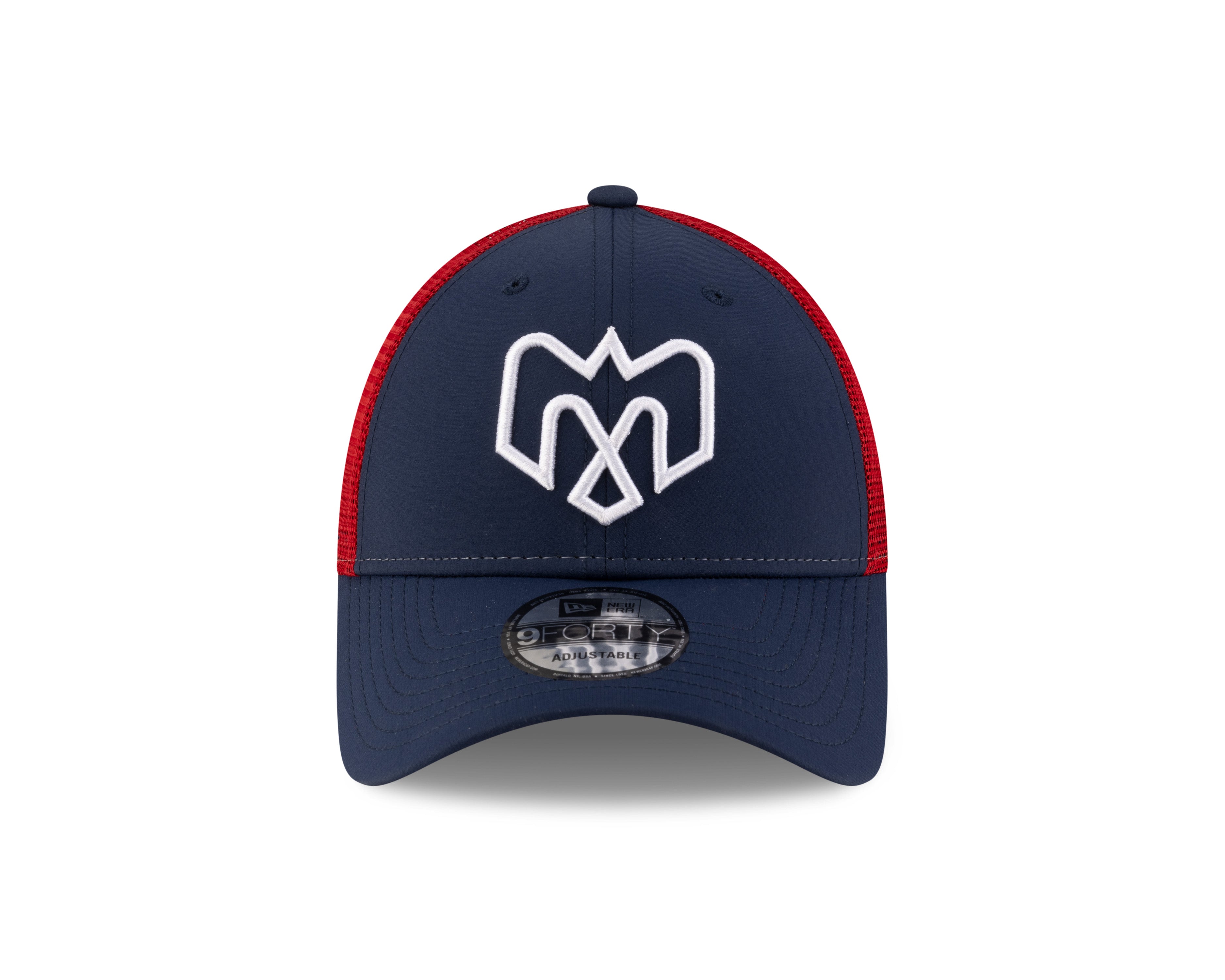 Montreal Alouettes CFL New Era Men's Navy 9Forty 2025 Sideline Trucker Adjustable Hat