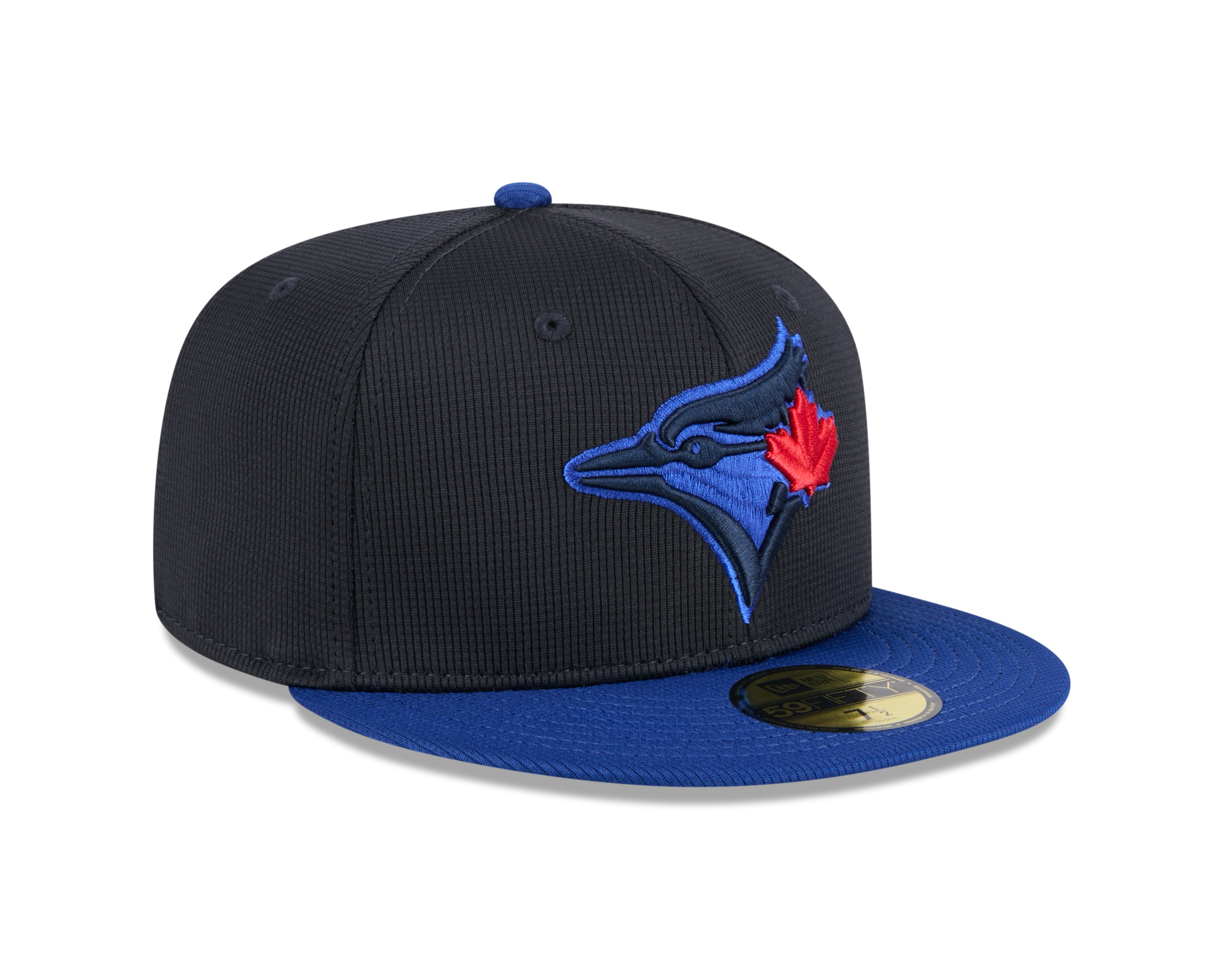 Casquette ajustée 59Fifty 2024 City Connect des Blue Jays de Toronto MLB New Era pour homme, bleu marine/bleu royal