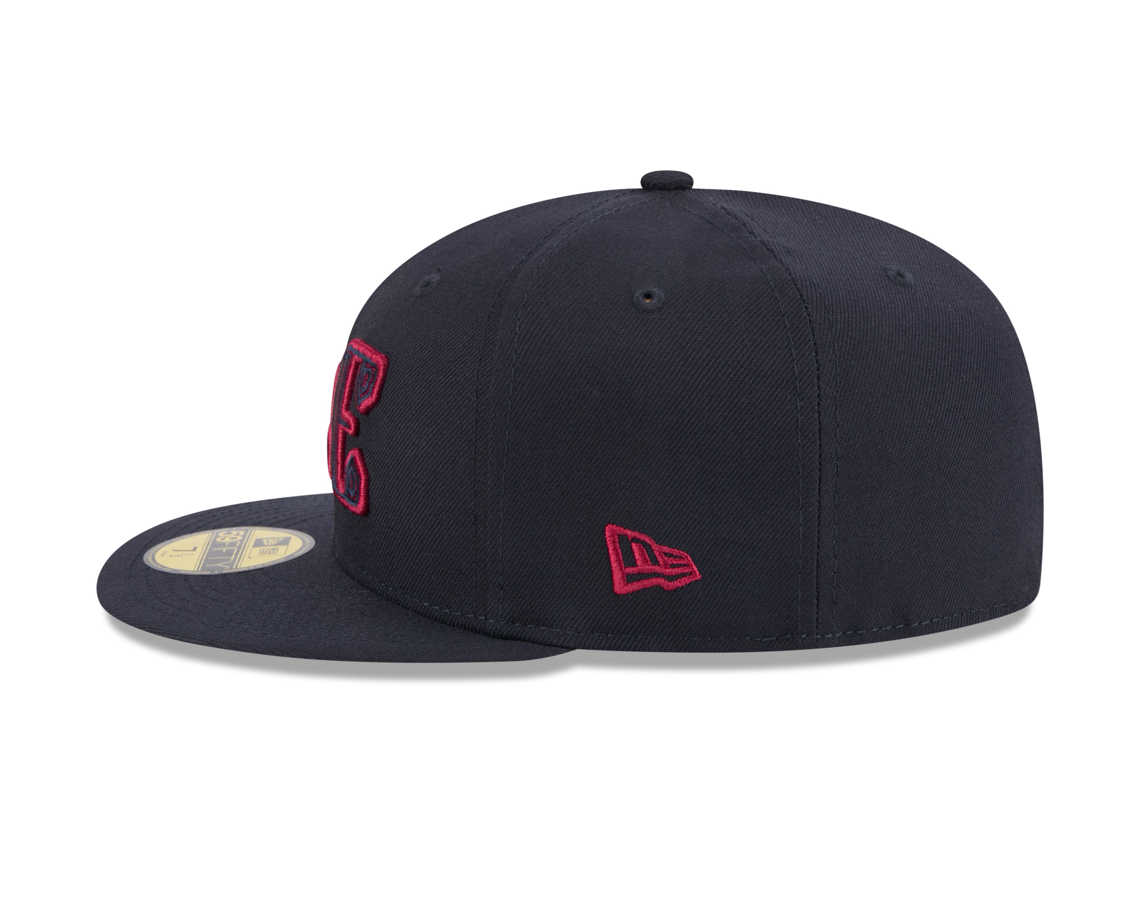 Casquette ajustée New Era 59Fifty City Connect 2024 pour homme, bleu marine, des Cleveland Guardians de la MLB