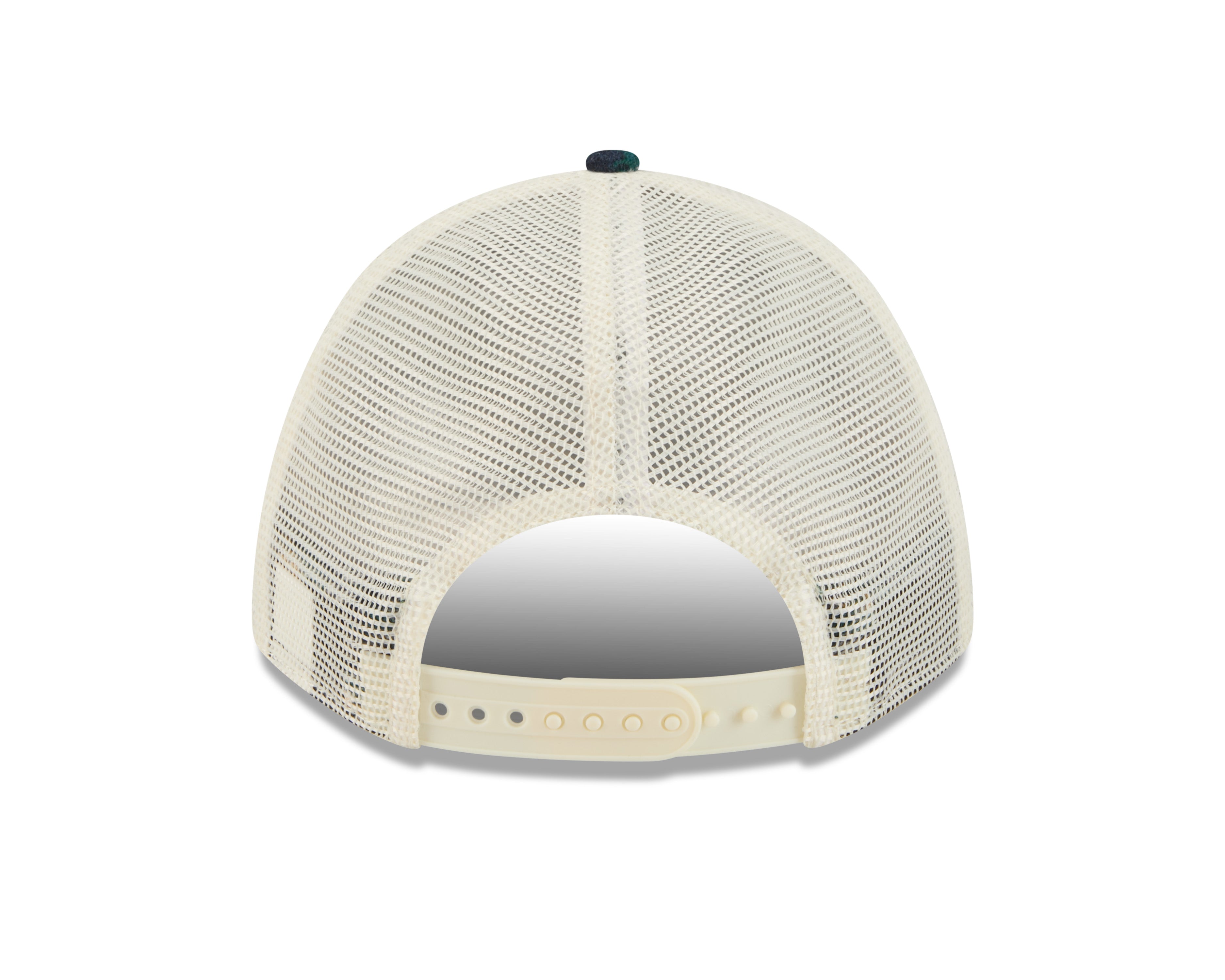 Montreal Canadiens NHL New Era Men's Plaid 9FORTY M-Crown A-Frame Trucker Hat