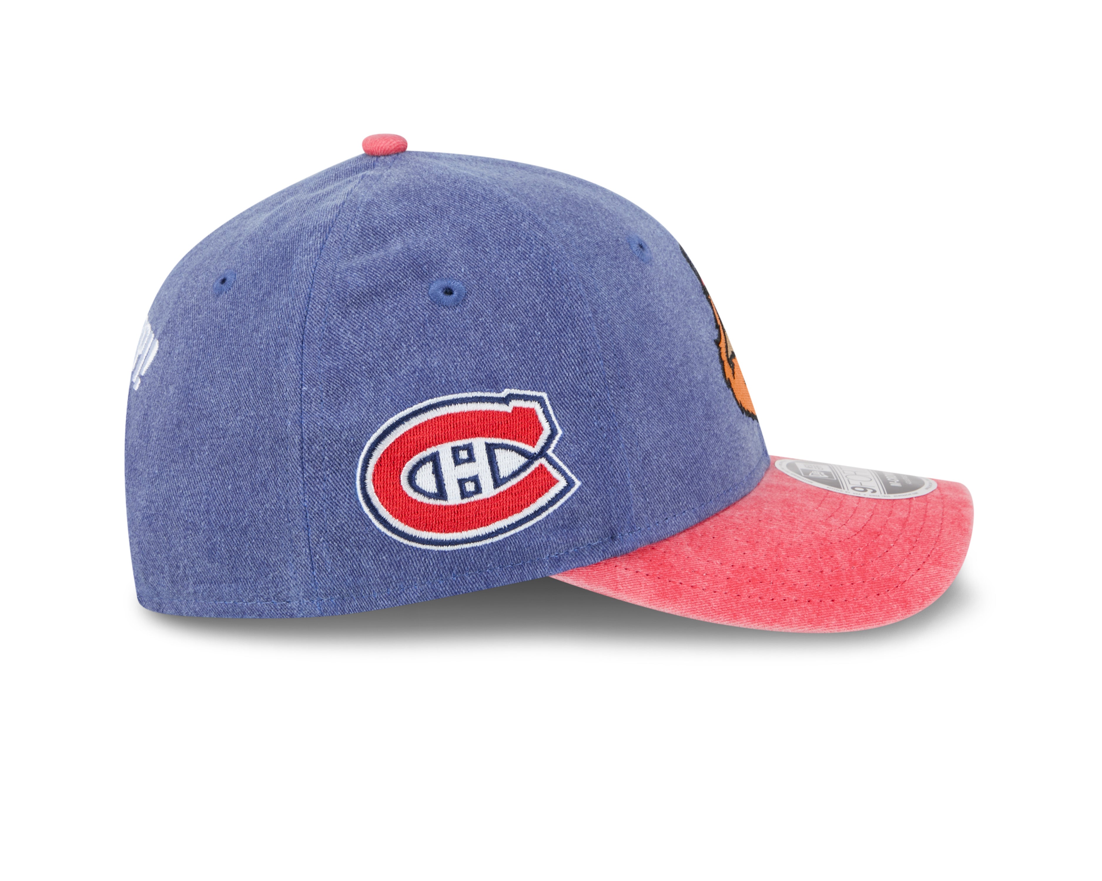 Youppi Montreal Canadiens NHL New Era Men's Navy/Red 9Forty Two Tone Snapback