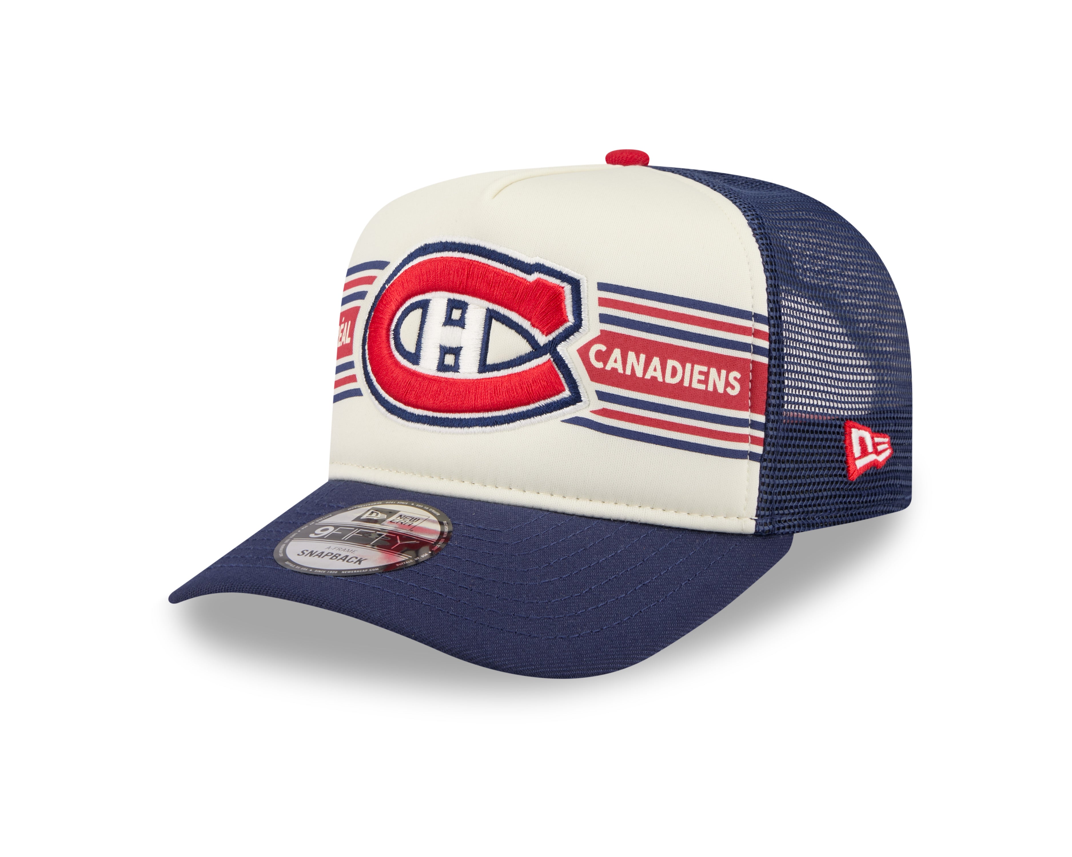 Montreal Canadiens NHL New Era Men's 9Fifty A-Frame Banner Trucker Snapback