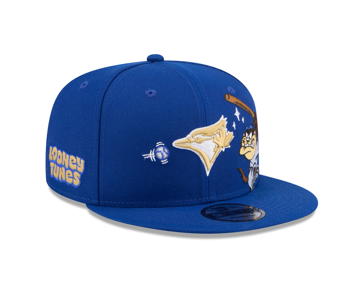 Toronto Blue Jays MLB New Era Men's 9Fifty Royal Looney Tunes Taz Snapback Hat