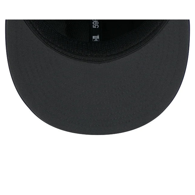 New England Patriots NFL New Era Men's Navy 59Fifty 2026 Sideline Fitted Hat