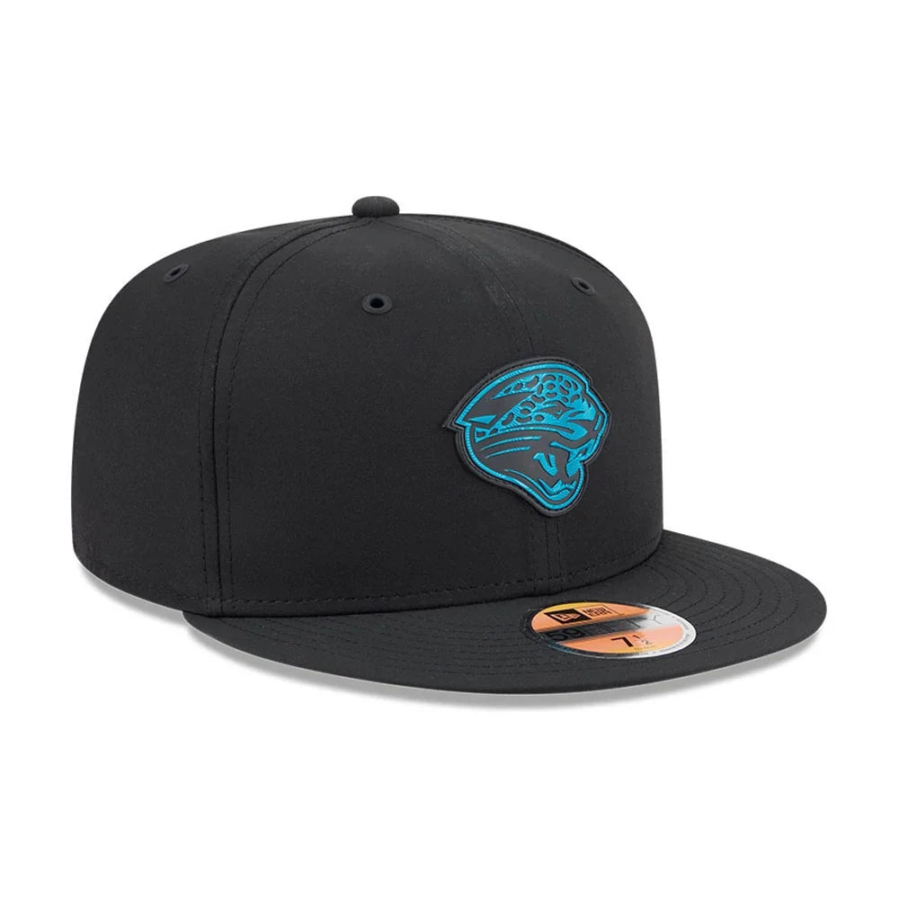 Jacksonville Jaguars NFL New Era Men's Black 59Fifty 2026 Sideline Fitted Hat