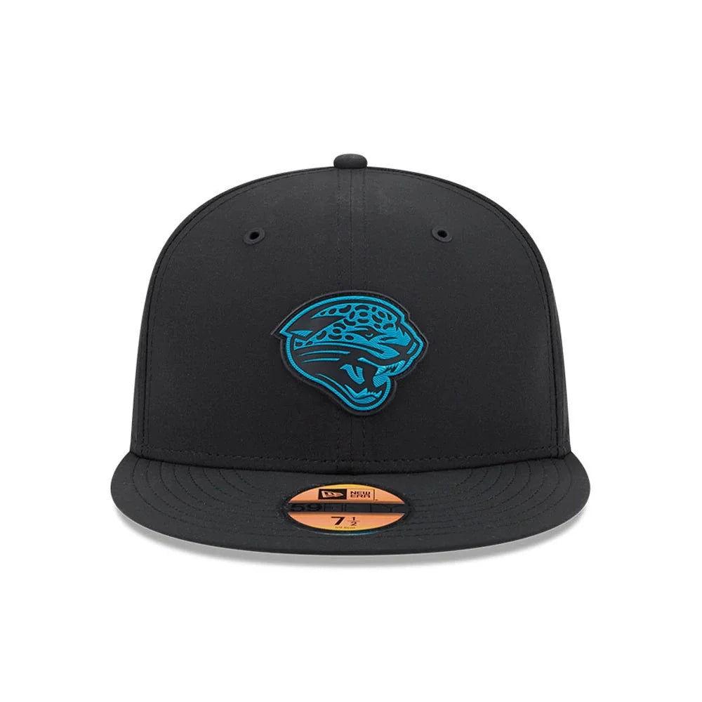 Jacksonville Jaguars NFL New Era Men's Black 59Fifty 2026 Sideline Fitted Hat